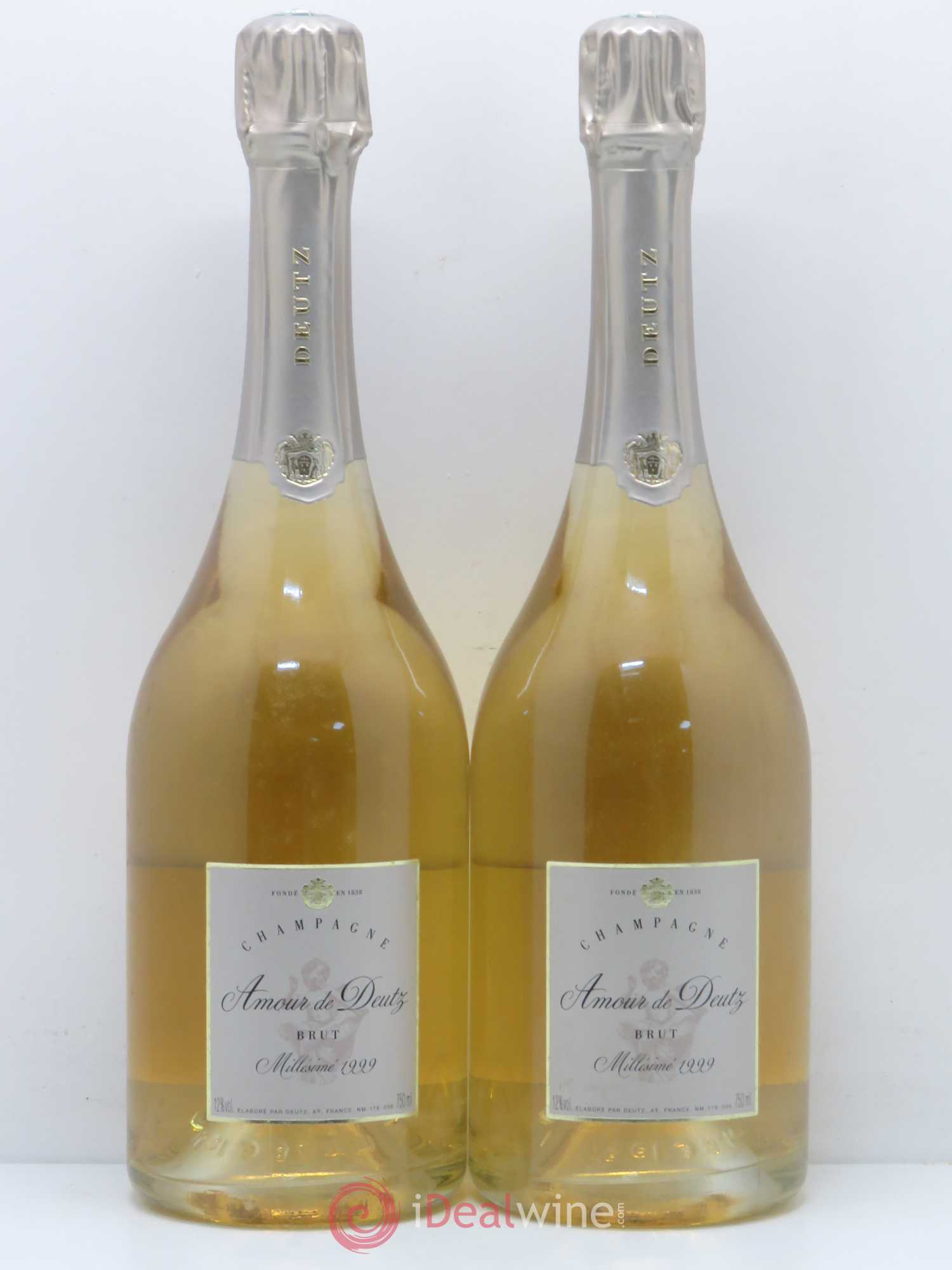 Amour de Deutz Brut Deutz 1999 - Lot de 2 bouteilles - 0