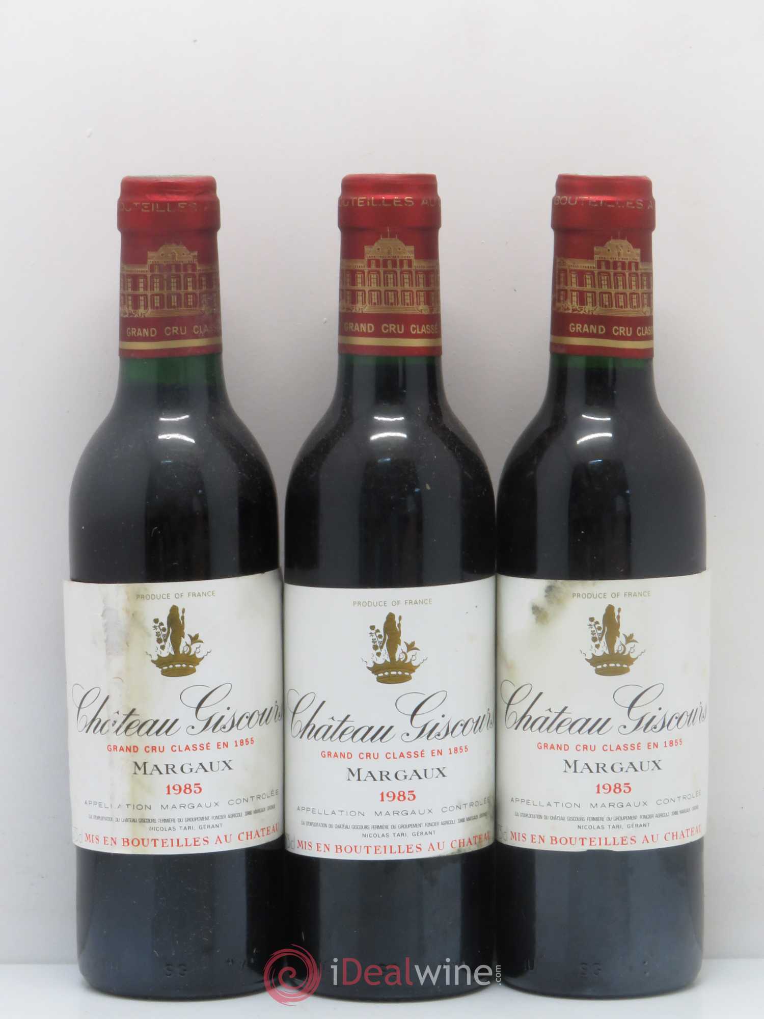 Château Giscours 3ème Grand Cru Classé (sans prix de réserve) 1985 - Lot de 12 demi bouteilles - 3