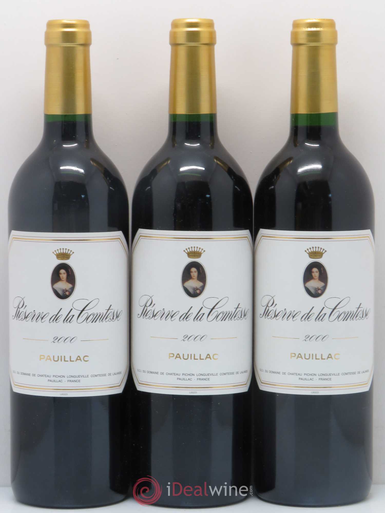 Réserve de la Comtesse Second Vin 2000 - Lot de 12 bouteilles - 1