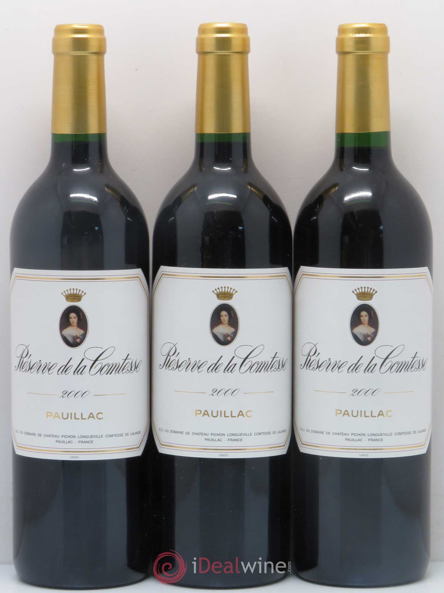 Réserve de la Comtesse Second Vin 2000 - Lot de 12 bouteilles - 2
