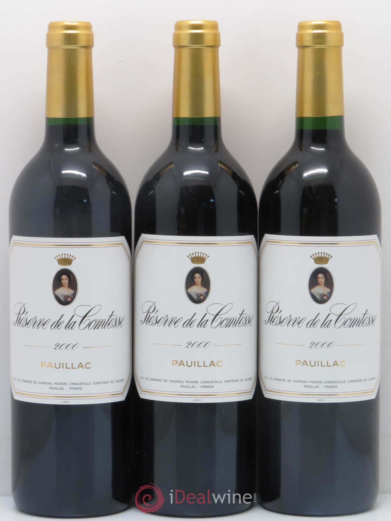 Réserve de la Comtesse Second Vin 2000 - Lot de 12 bouteilles - 3