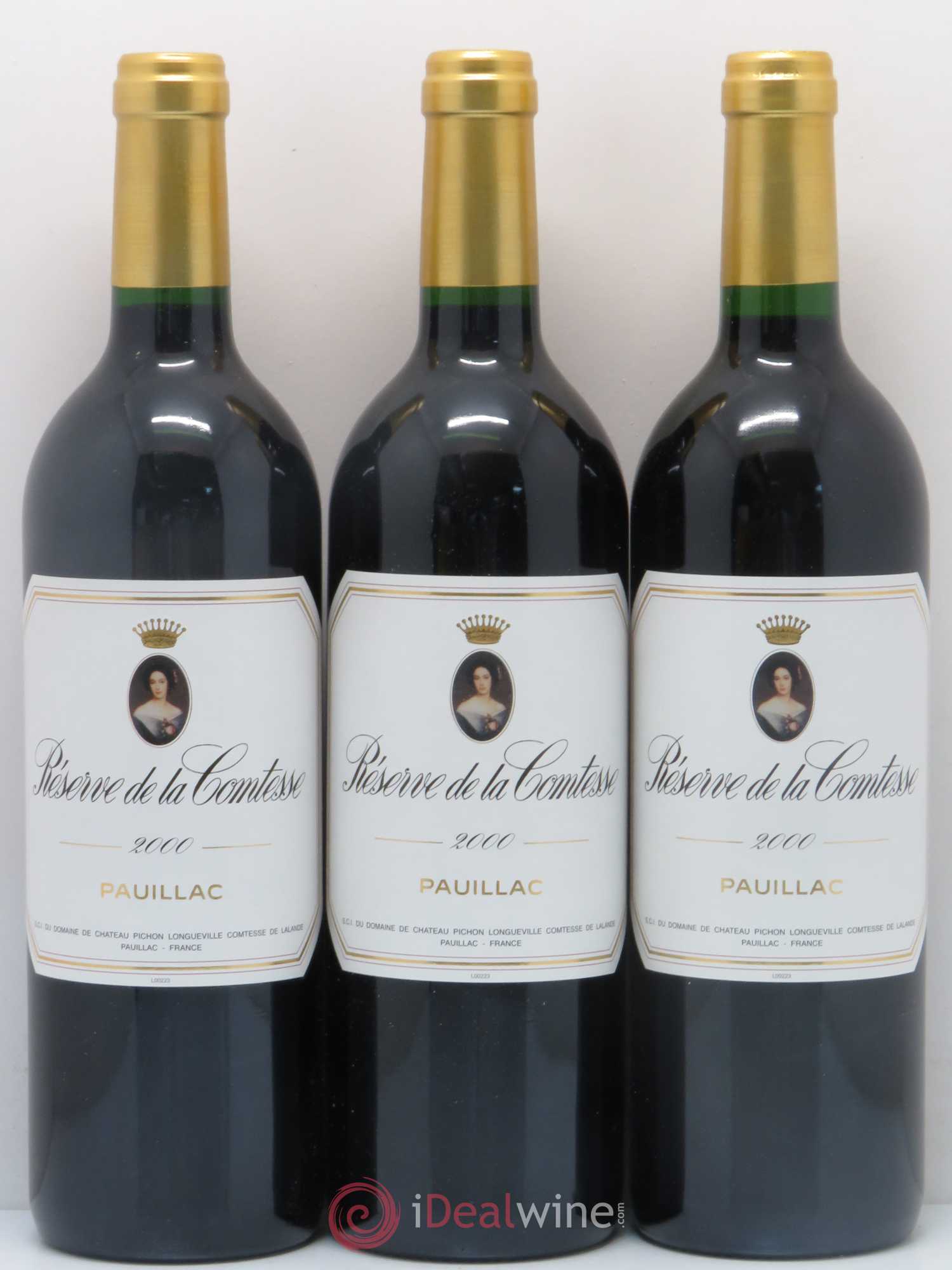 Réserve de la Comtesse Second Vin 2000 - Lot de 12 bouteilles - 4
