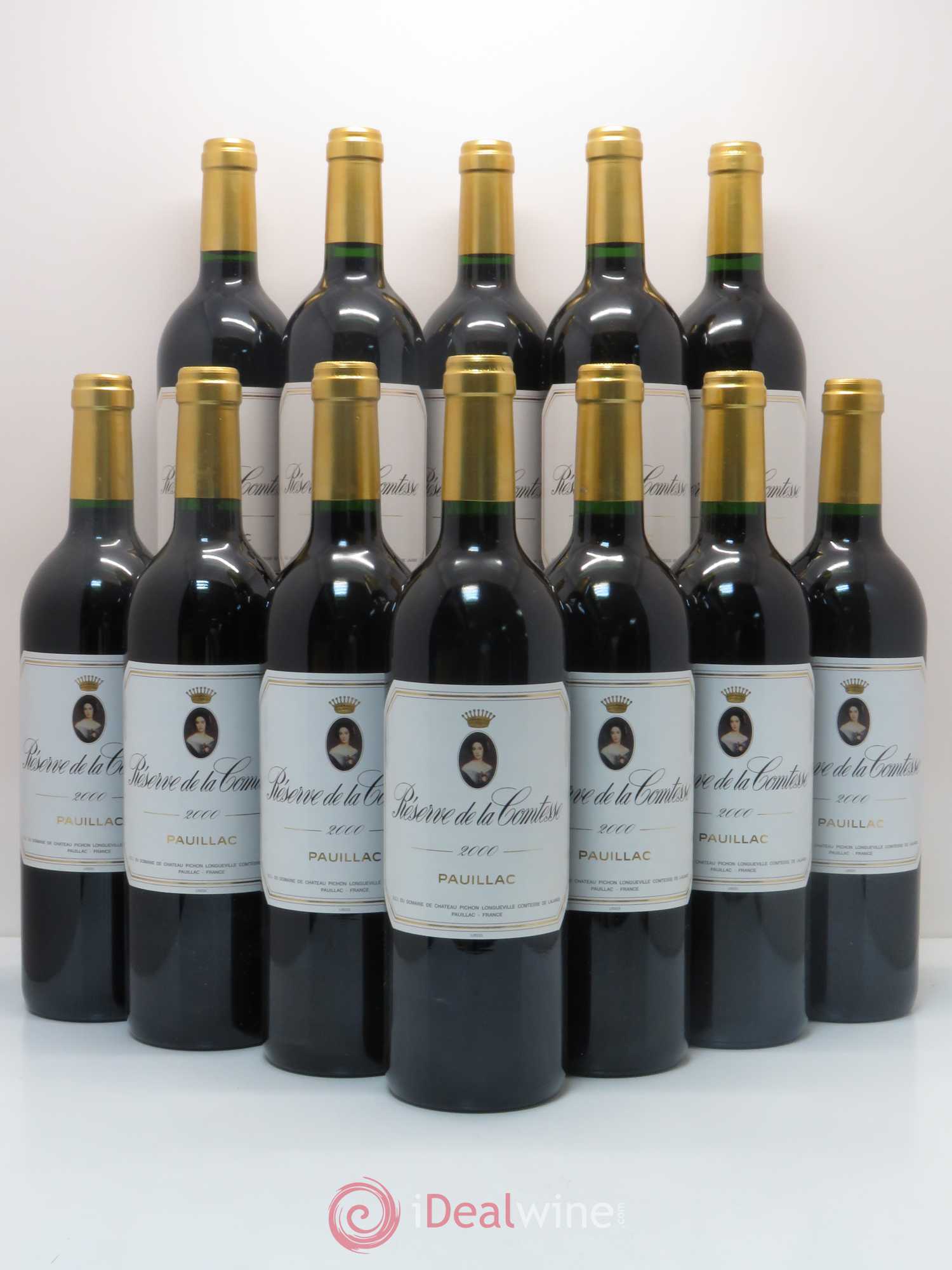 Réserve de la Comtesse Second Vin 2000 - Lot de 12 bouteilles - 0