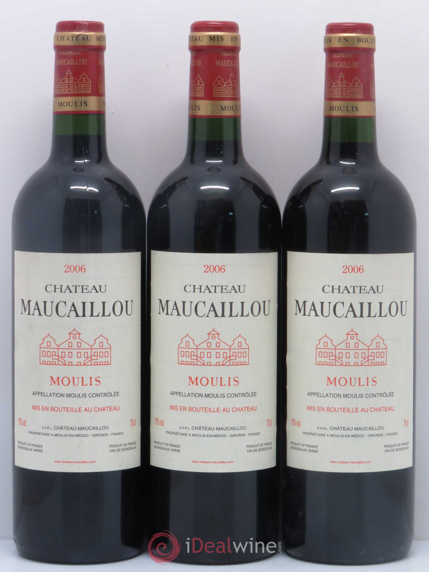 Château Maucaillou 2006 - Lot de 12 bouteilles - 1