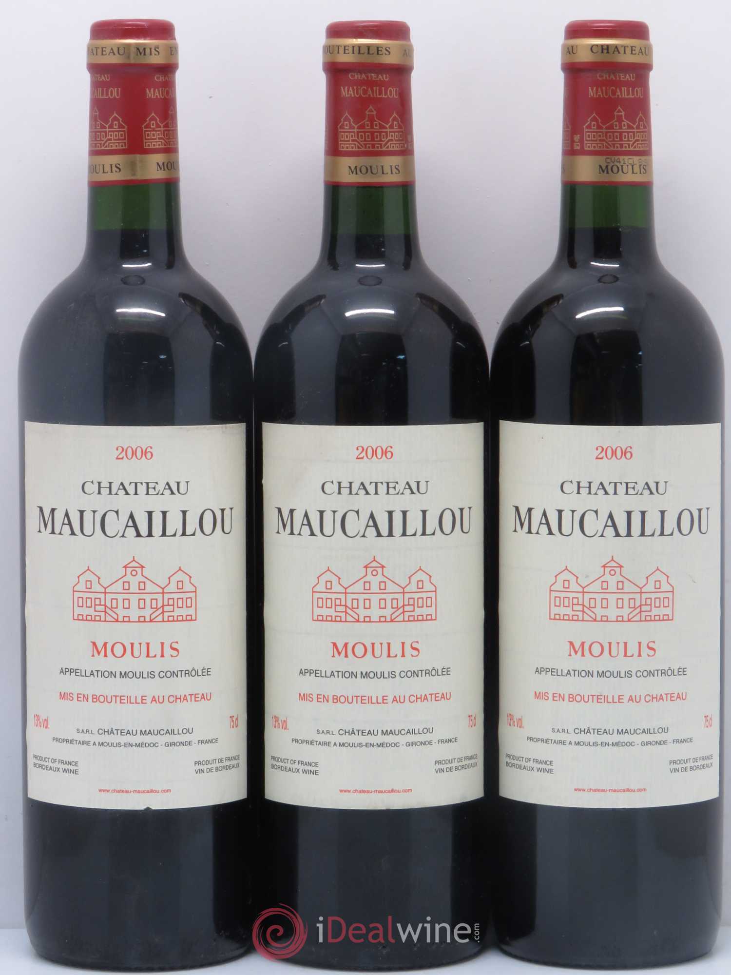 Château Maucaillou 2006 - Lot de 12 bouteilles - 2