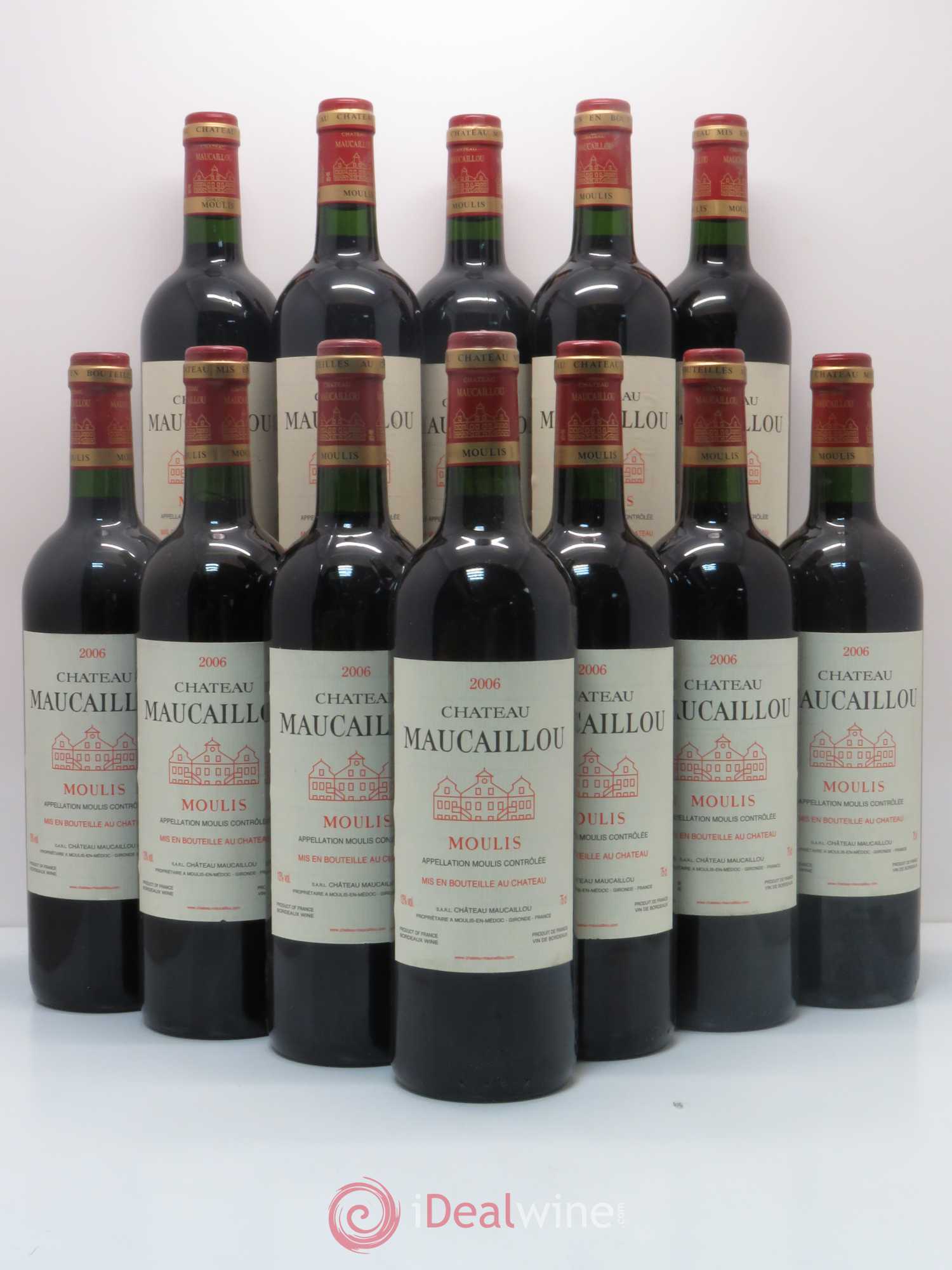 Château Maucaillou 2006 - Lot de 12 bouteilles - 0