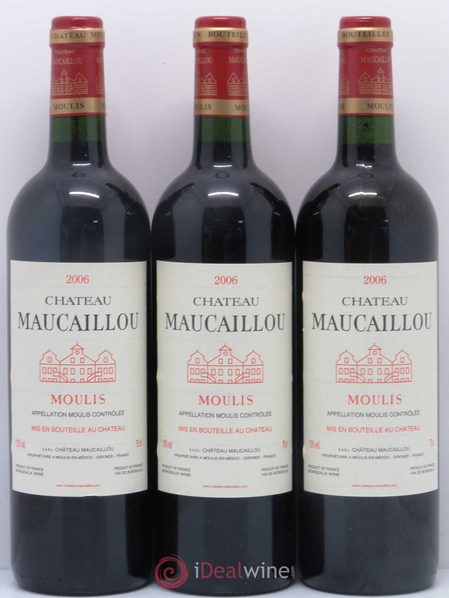 Château Maucaillou 2006 - Lot de 12 bouteilles - 1