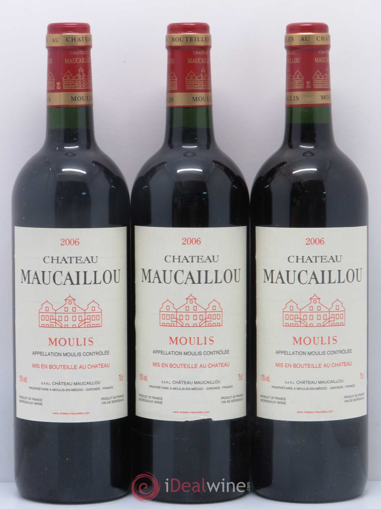 Château Maucaillou 2006 - Lot de 12 bouteilles - 2