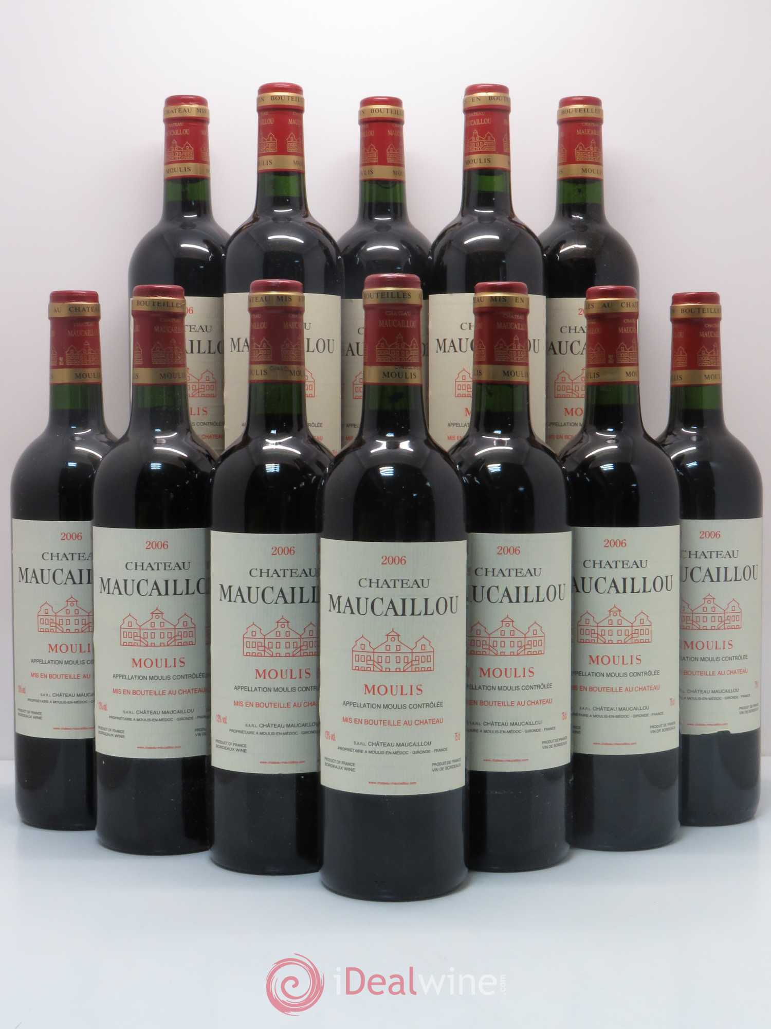 Château Maucaillou 2006 - Lot de 12 bouteilles - 0
