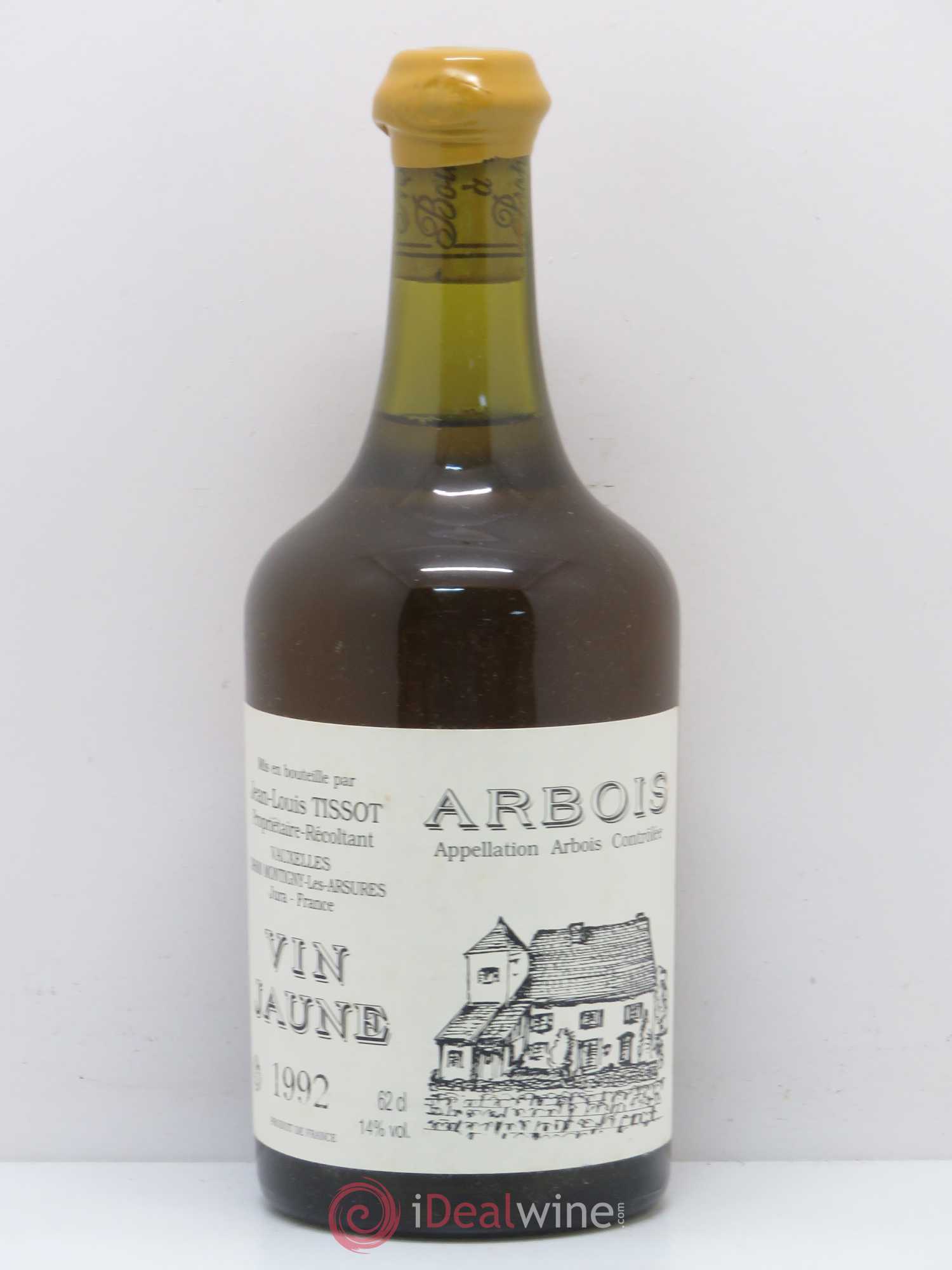 Arbois Vin Jaune J.Louis Tissot 1992 - Posten von 1 Flasche - 0