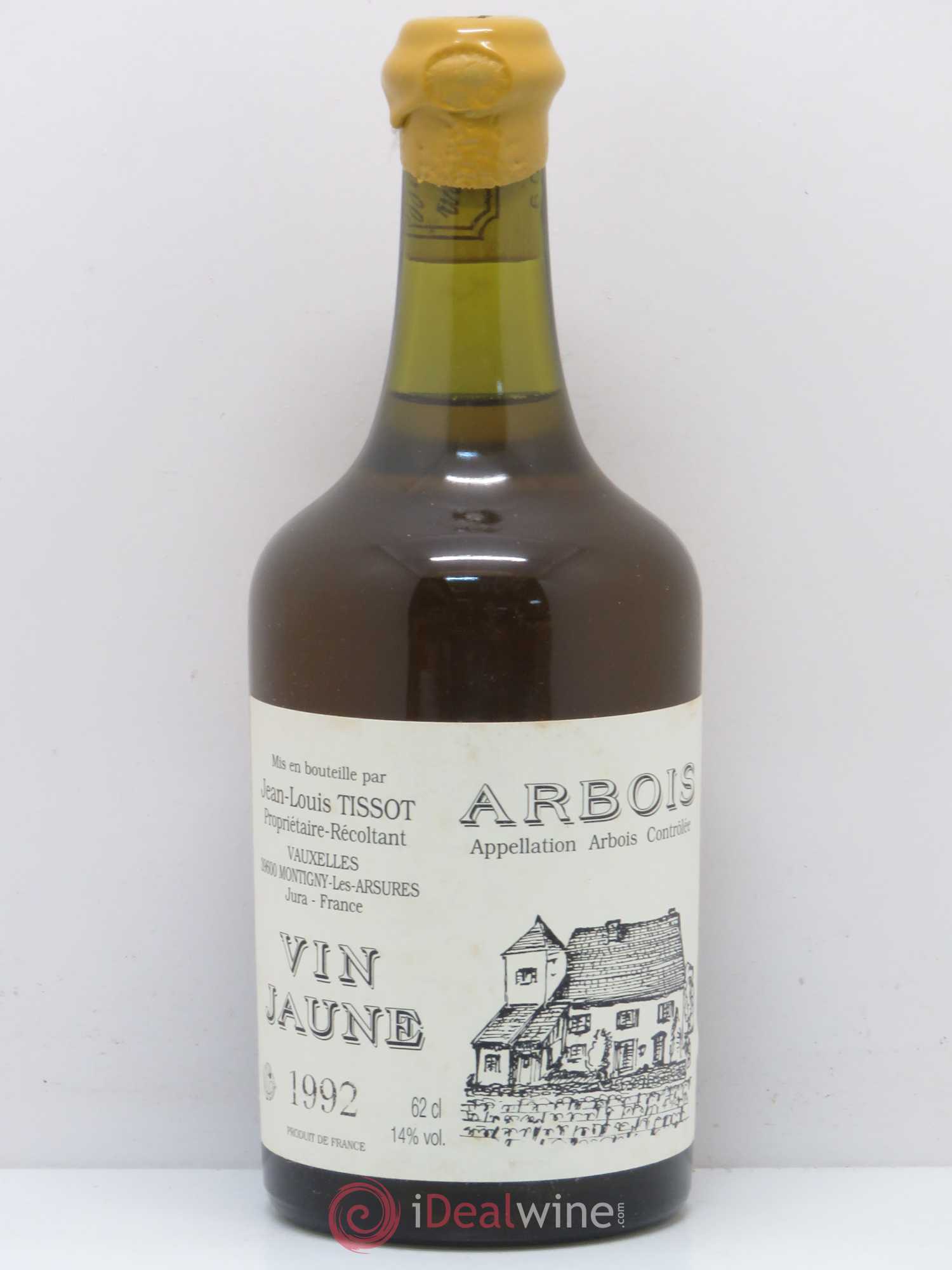 Arbois Vin Jaune J.Louis Tissot 1992 - Posten von 1 Flasche - 0