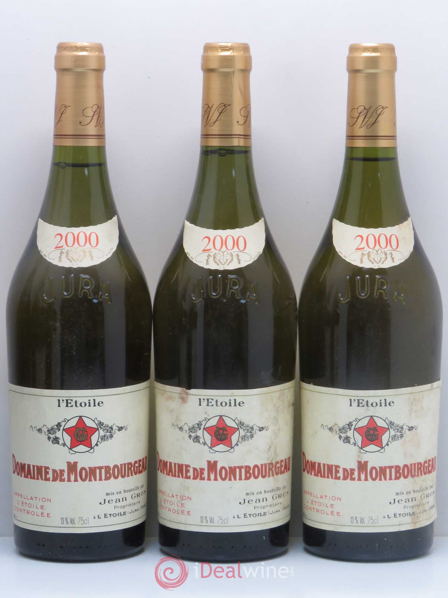 L'Etoile Château l'Etoile Montbourgeau Gros 2000 - Posten von 6 Flaschen - 1