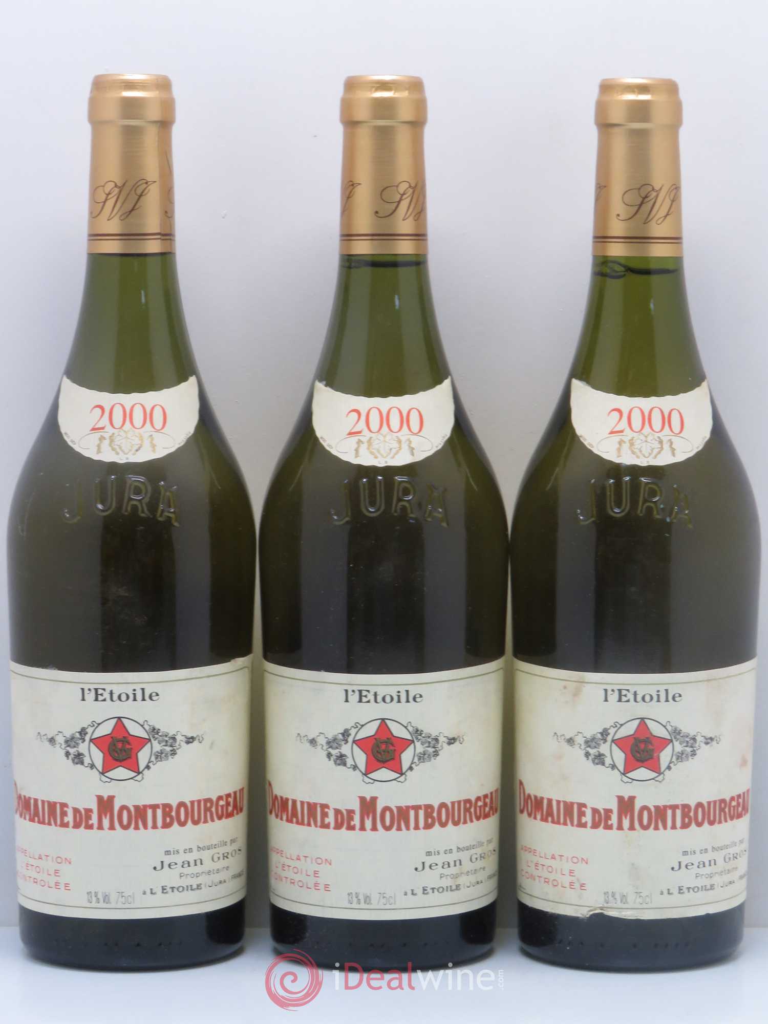 L'Etoile Château l'Etoile Montbourgeau Gros 2000 - Posten von 6 Flaschen - 2
