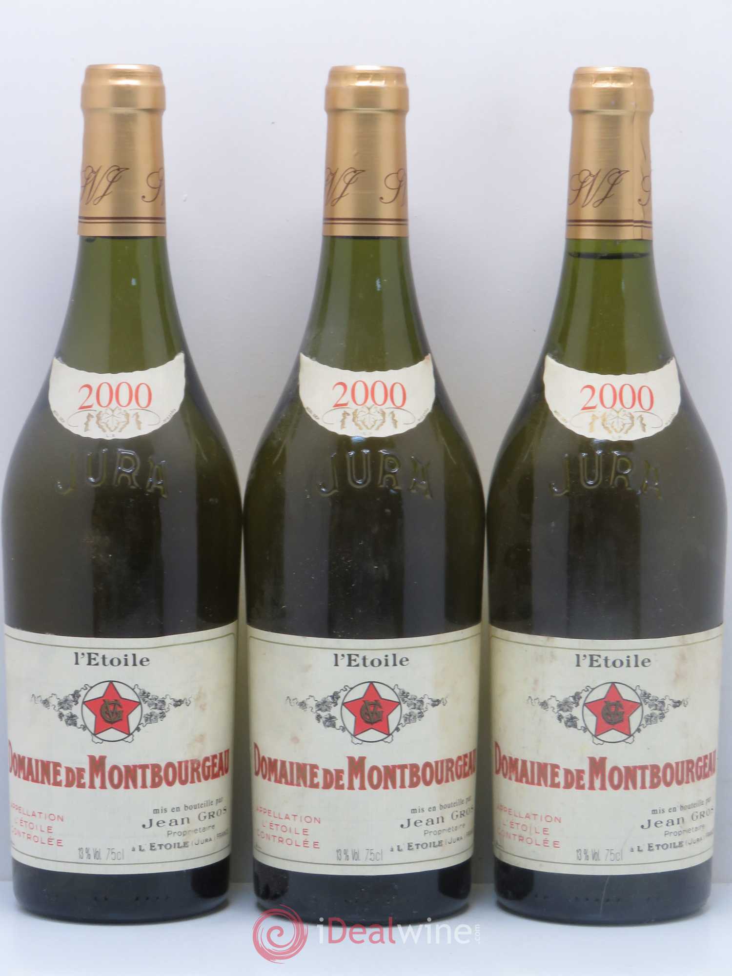 L'Etoile Château l'Etoile Montbourgeau Gros 2000 - Posten von 6 Flaschen - 2