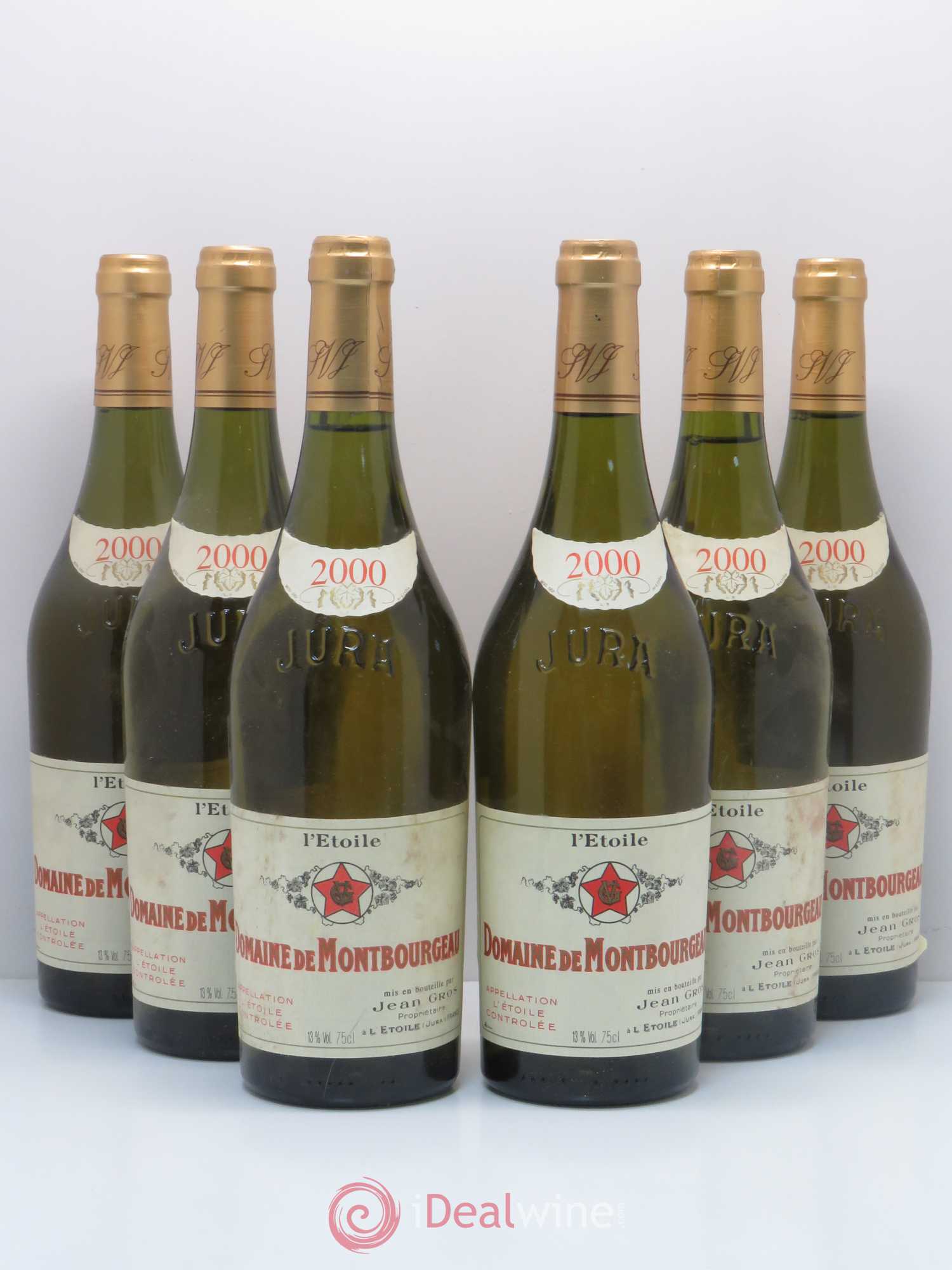 L'Etoile Château l'Etoile Montbourgeau Gros 2000 - Posten von 6 Flaschen - 0