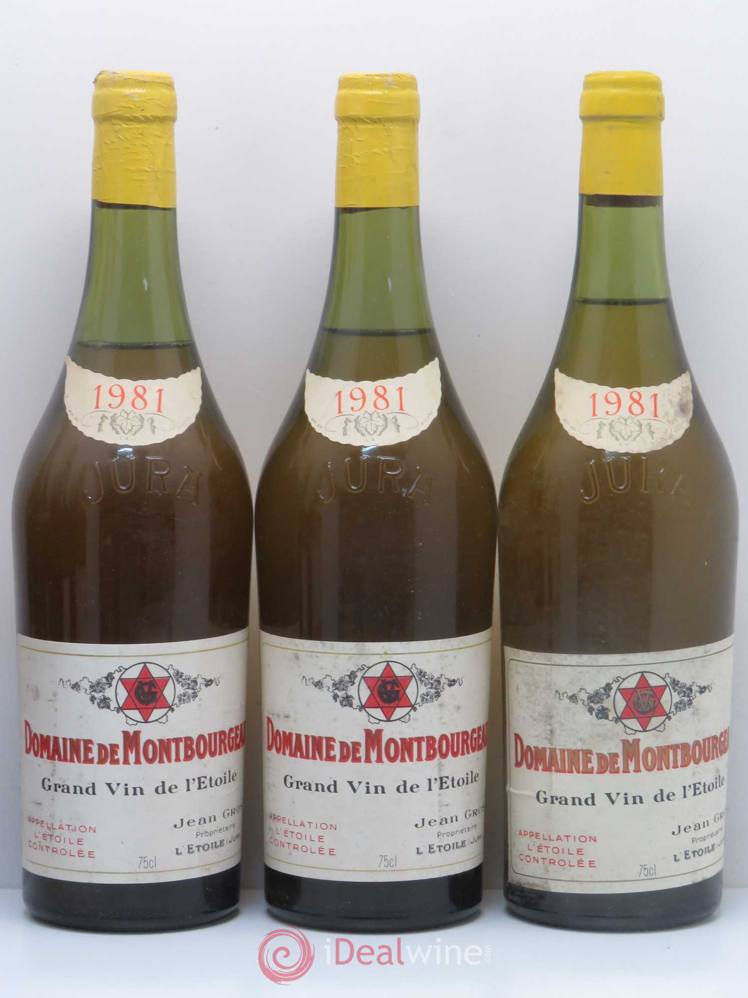 L'Etoile Château l'Etoile Montbourgeau Gros 1981 - Posten von 6 Flaschen - 1