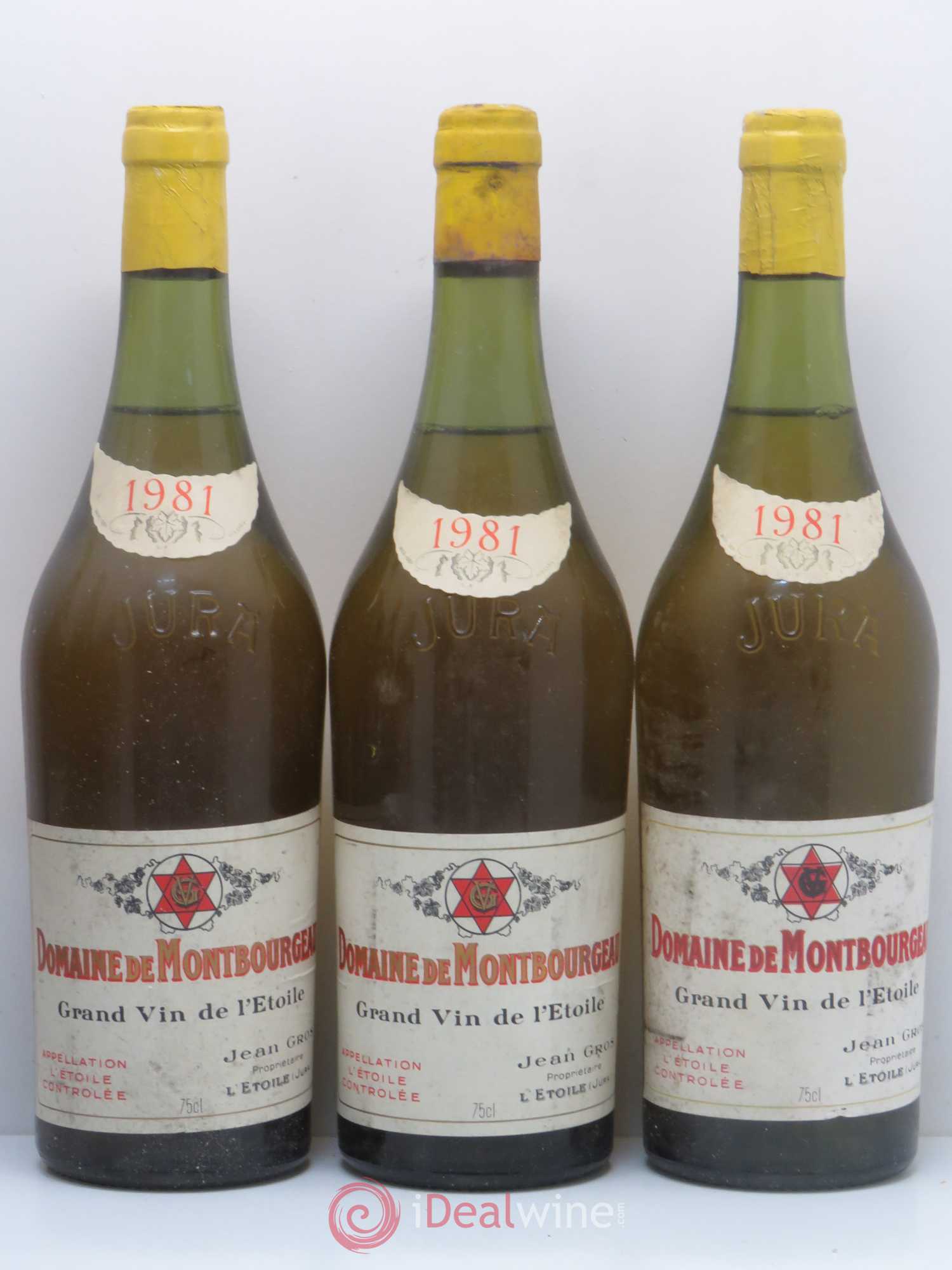 L'Etoile Château l'Etoile Montbourgeau Gros 1981 - Posten von 6 Flaschen - 1