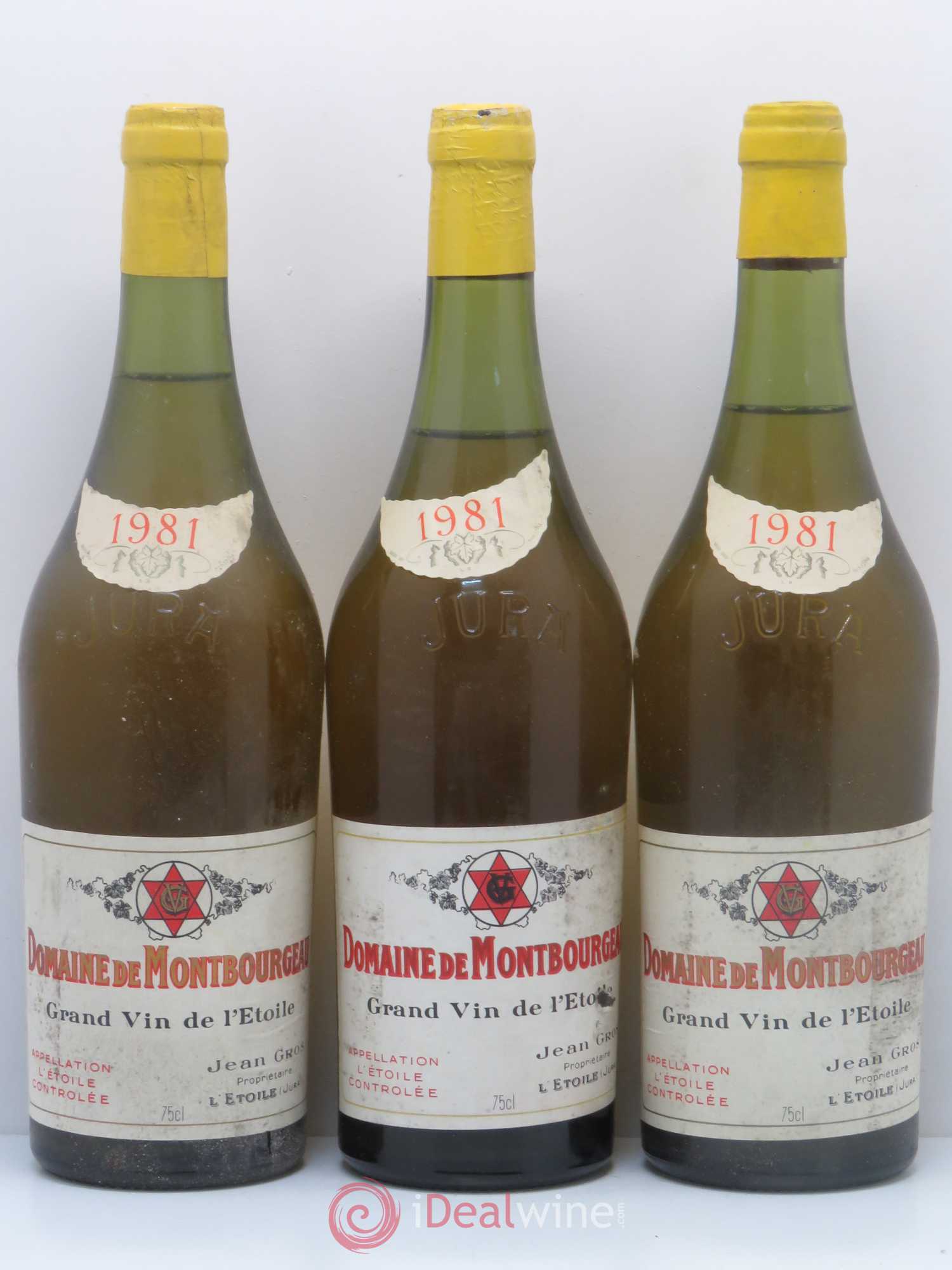 L'Etoile Château l'Etoile Montbourgeau Gros 1981 - Posten von 6 Flaschen - 2