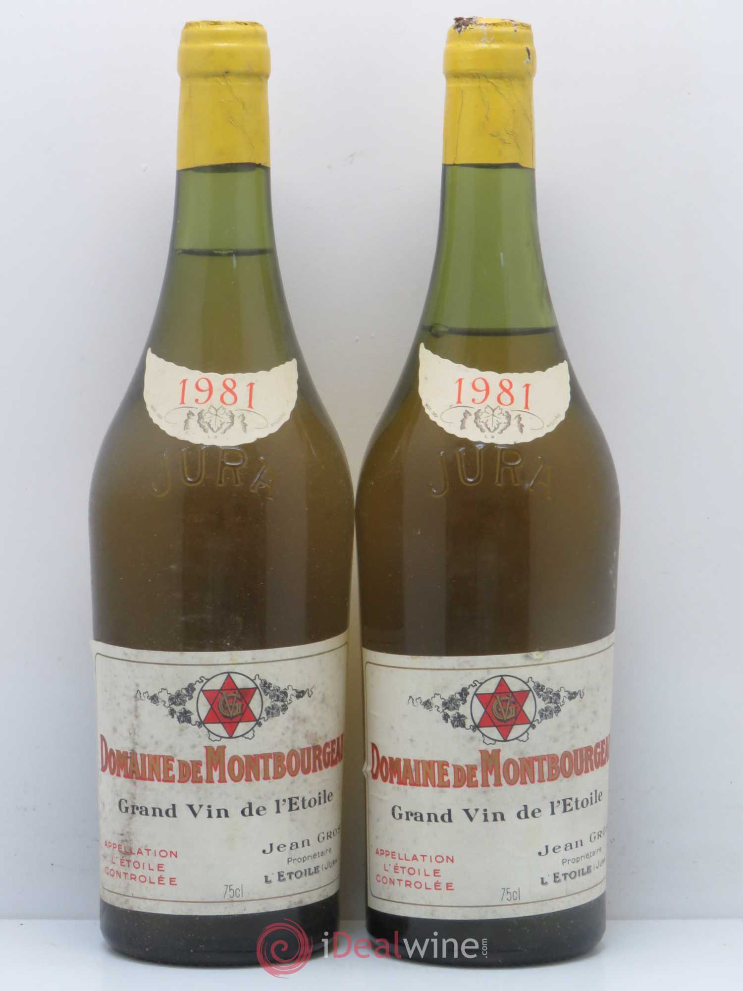 L'Etoile Château l'Etoile Montbourgeau Gros 1981 - Posten von 2 Flaschen - 0