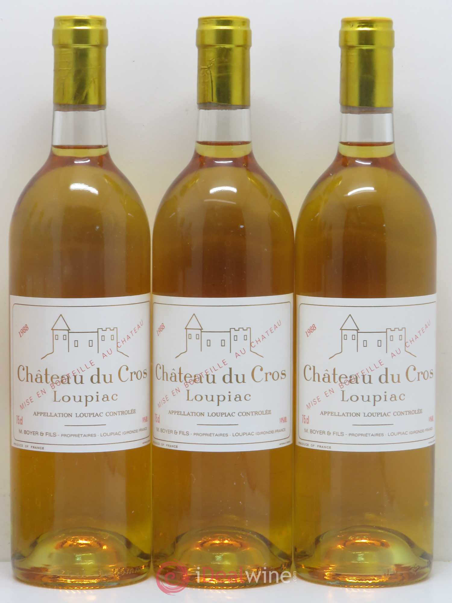 Château du Cros 1988 - Lotto di 6 bottiglie - 1