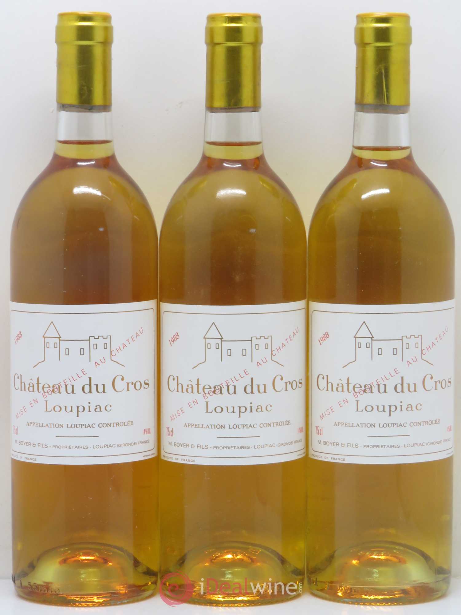 Château du Cros 1988 - Lotto di 6 bottiglie - 2