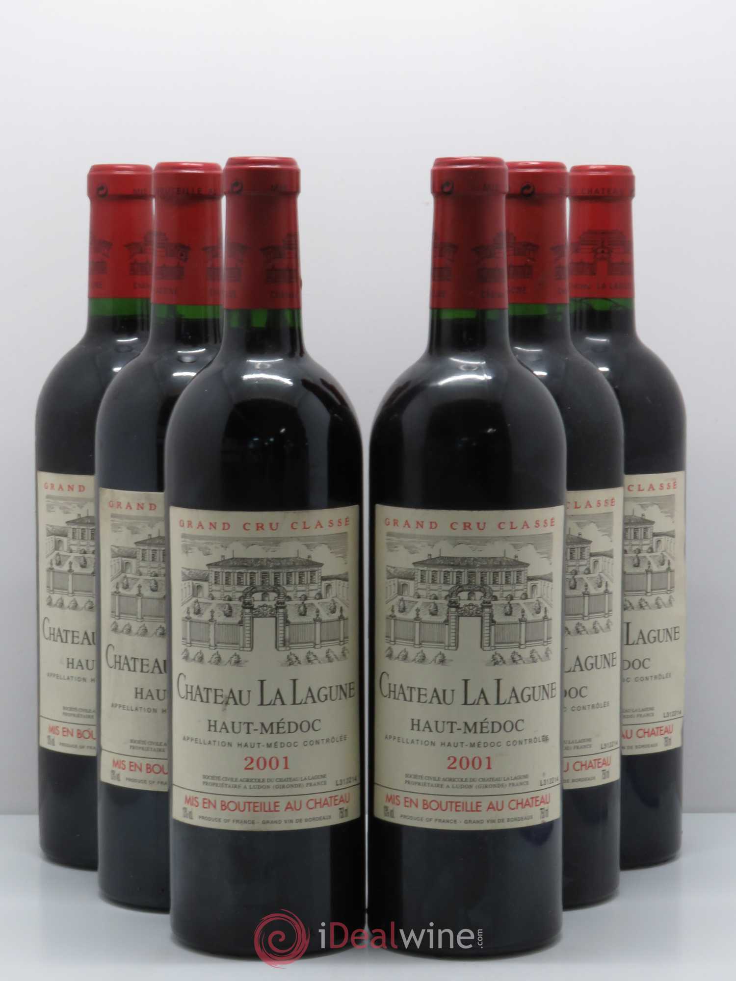 Château la Lagune 3ème Grand Cru Classé (sans prix de réserve) 2001 - Lot de 6 bouteilles - 0