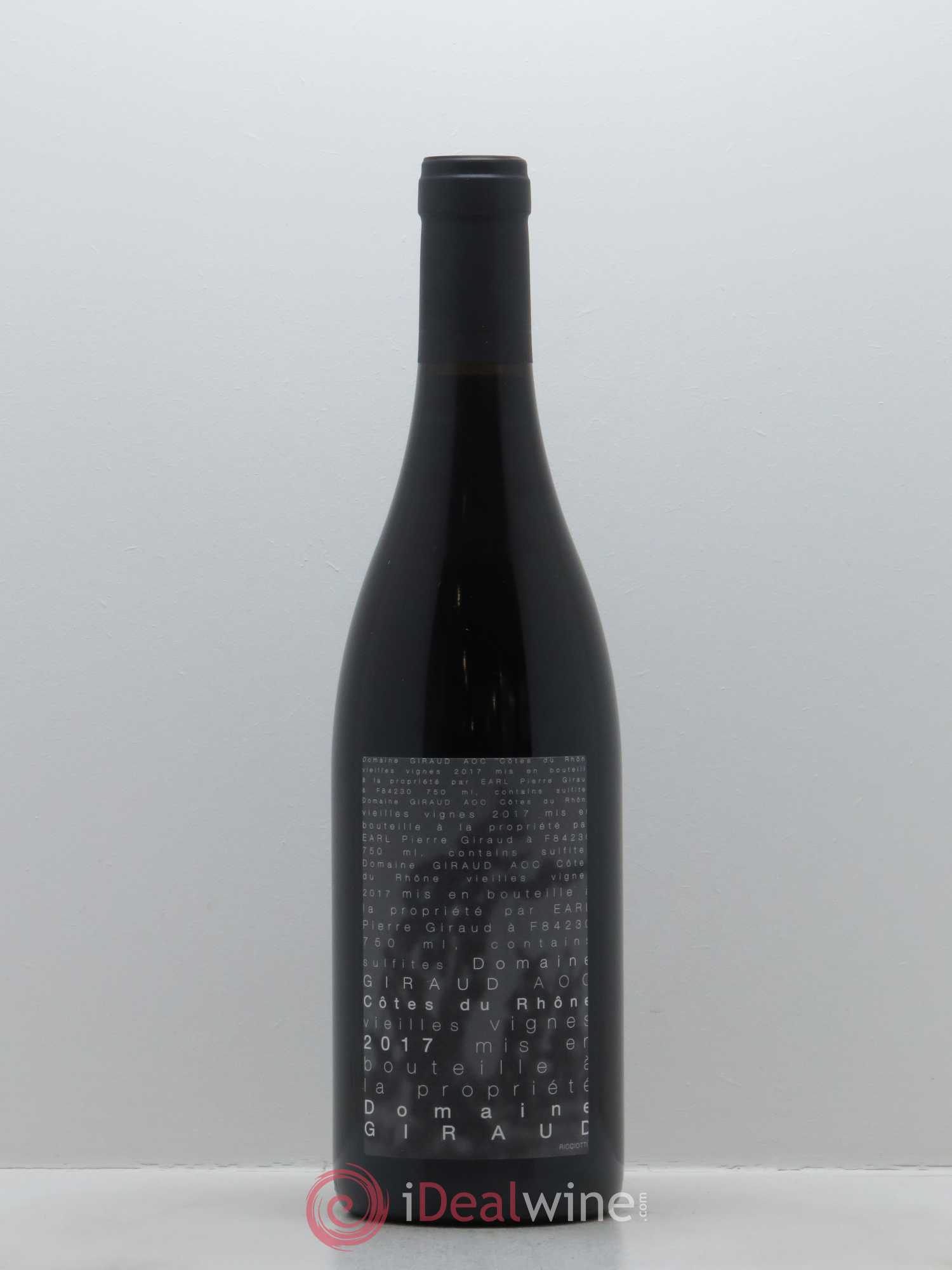 Lirac Les Sables d'Arènes Giraud (Domaine) 2017 - Lot de 1 bouteille - 0