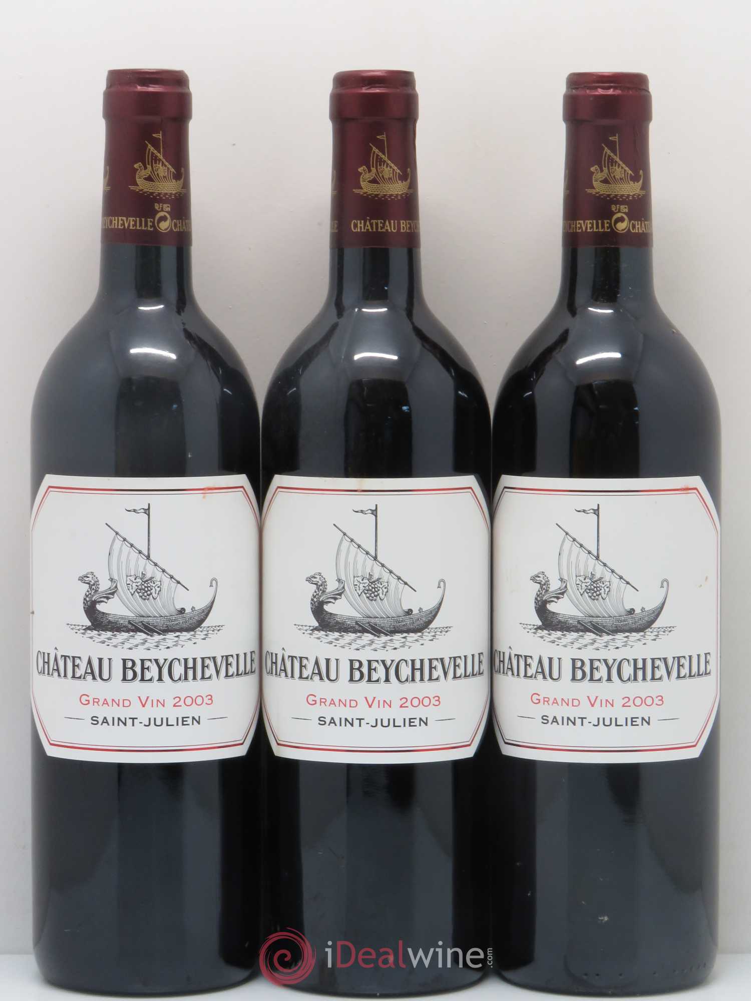 Château Beychevelle 4ème Grand Cru Classé 2003 - Lot de 12 bouteilles - 2