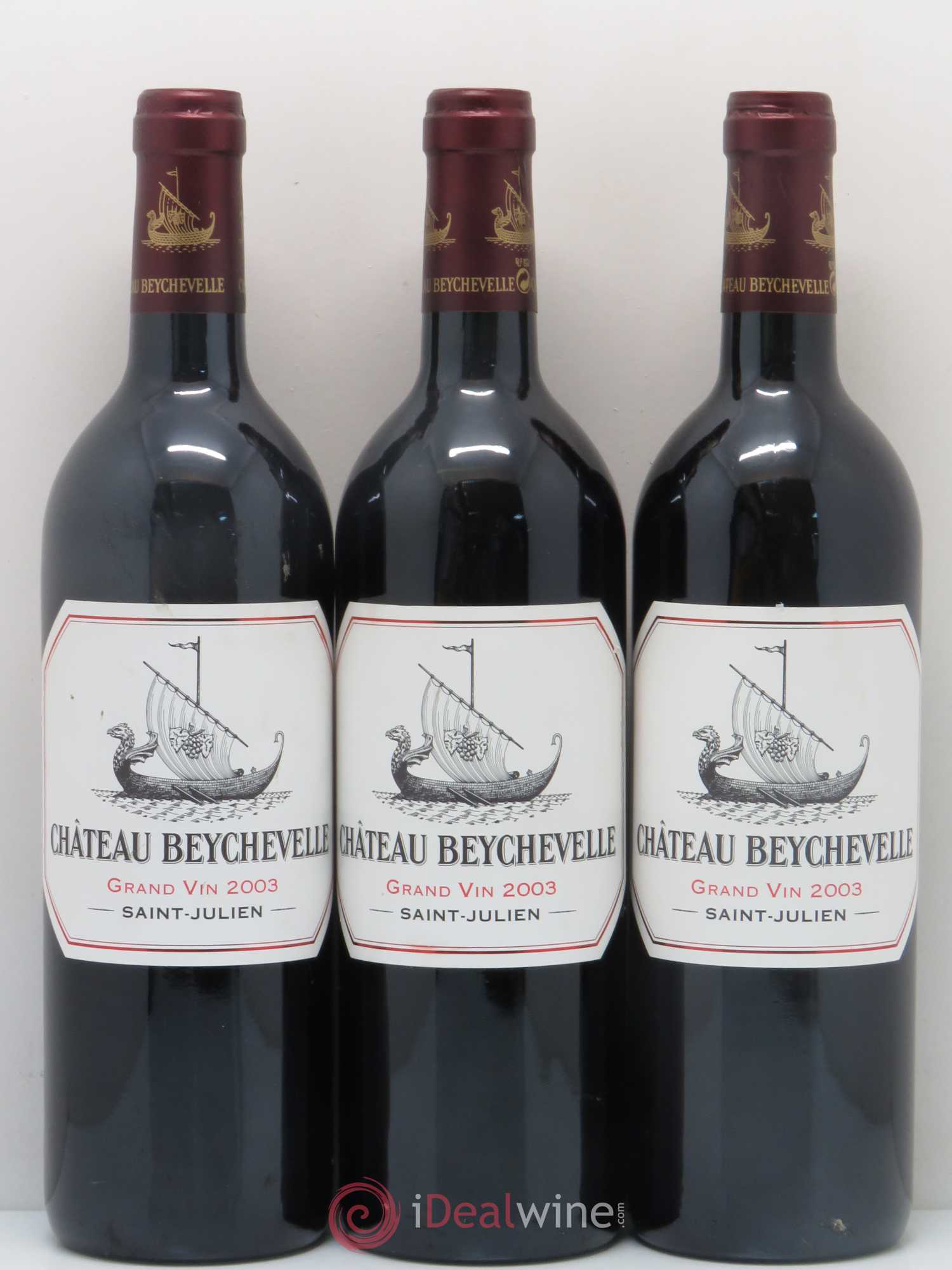 Château Beychevelle 4ème Grand Cru Classé 2003 - Lot de 12 bouteilles - 3