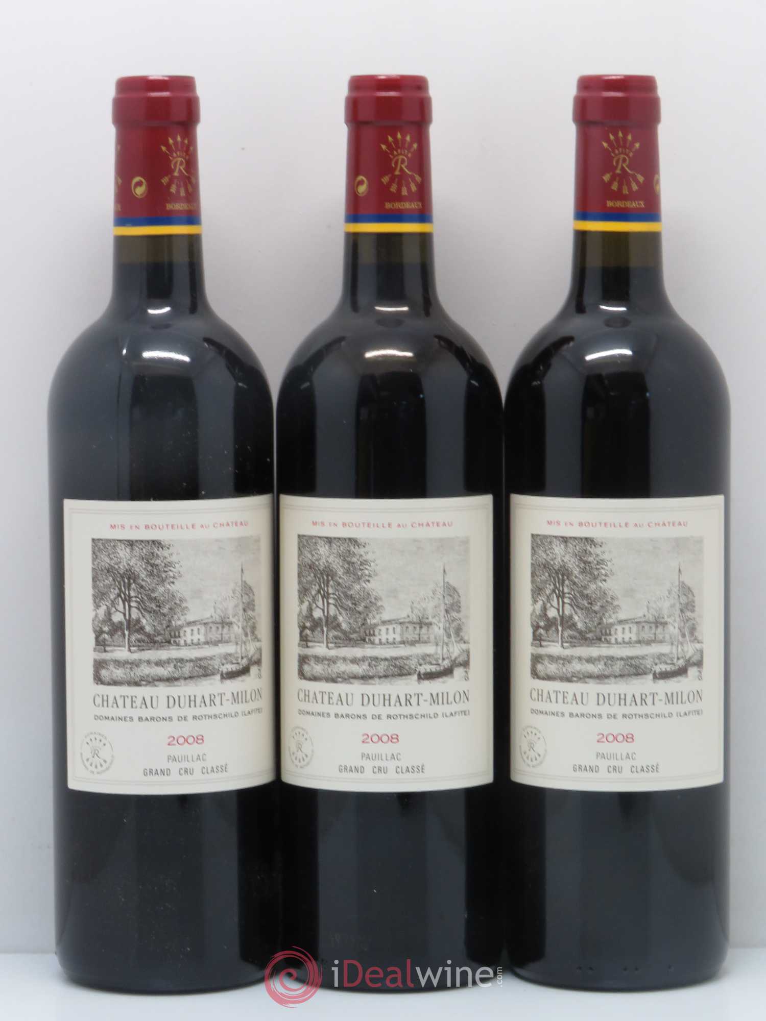 Château Duhart-Milon 4ème Grand Cru Classé 2008 - Lot de 12 bouteilles - 2