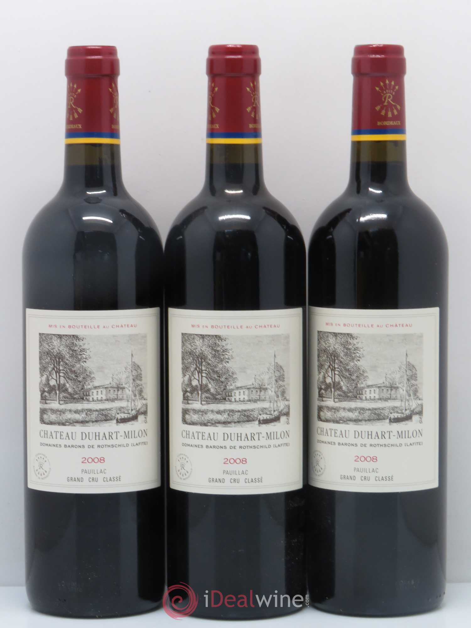 Château Duhart-Milon 4ème Grand Cru Classé 2008 - Lot de 12 bouteilles - 3