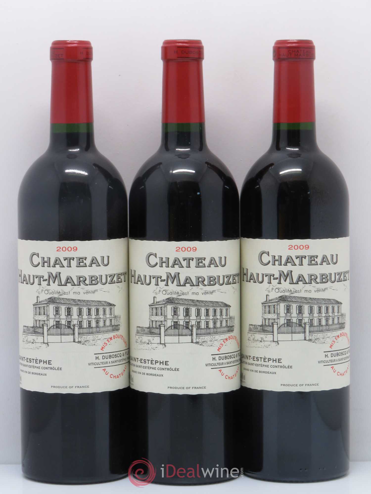 Château Haut Marbuzet 2009 - Lot de 12 bouteilles - 4