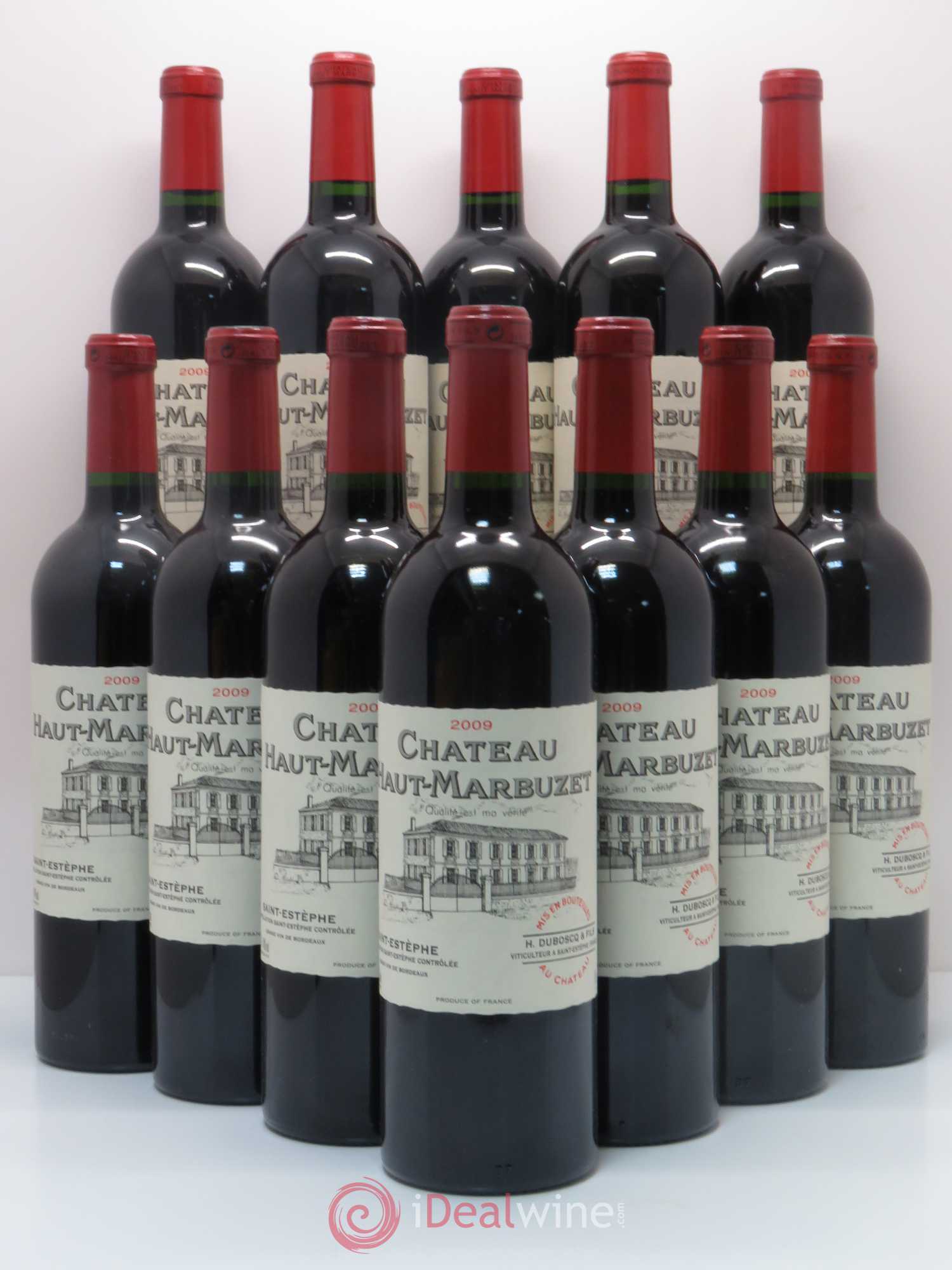 Château Haut Marbuzet 2009 - Lot de 12 bouteilles - 0