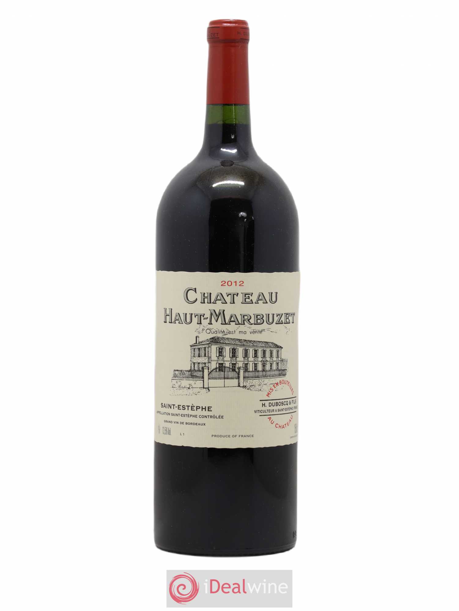 Château Haut Marbuzet 2012 - Lot de 1 magnum - 0