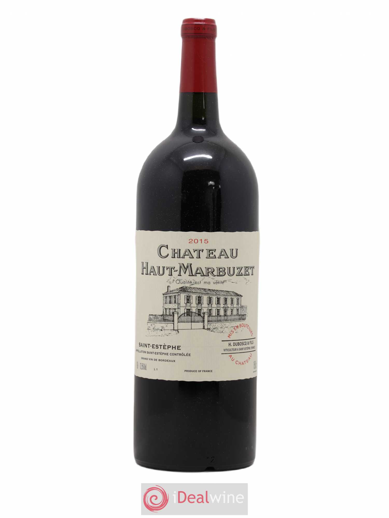Château Haut Marbuzet 2015 - Lot de 1 magnum - 0