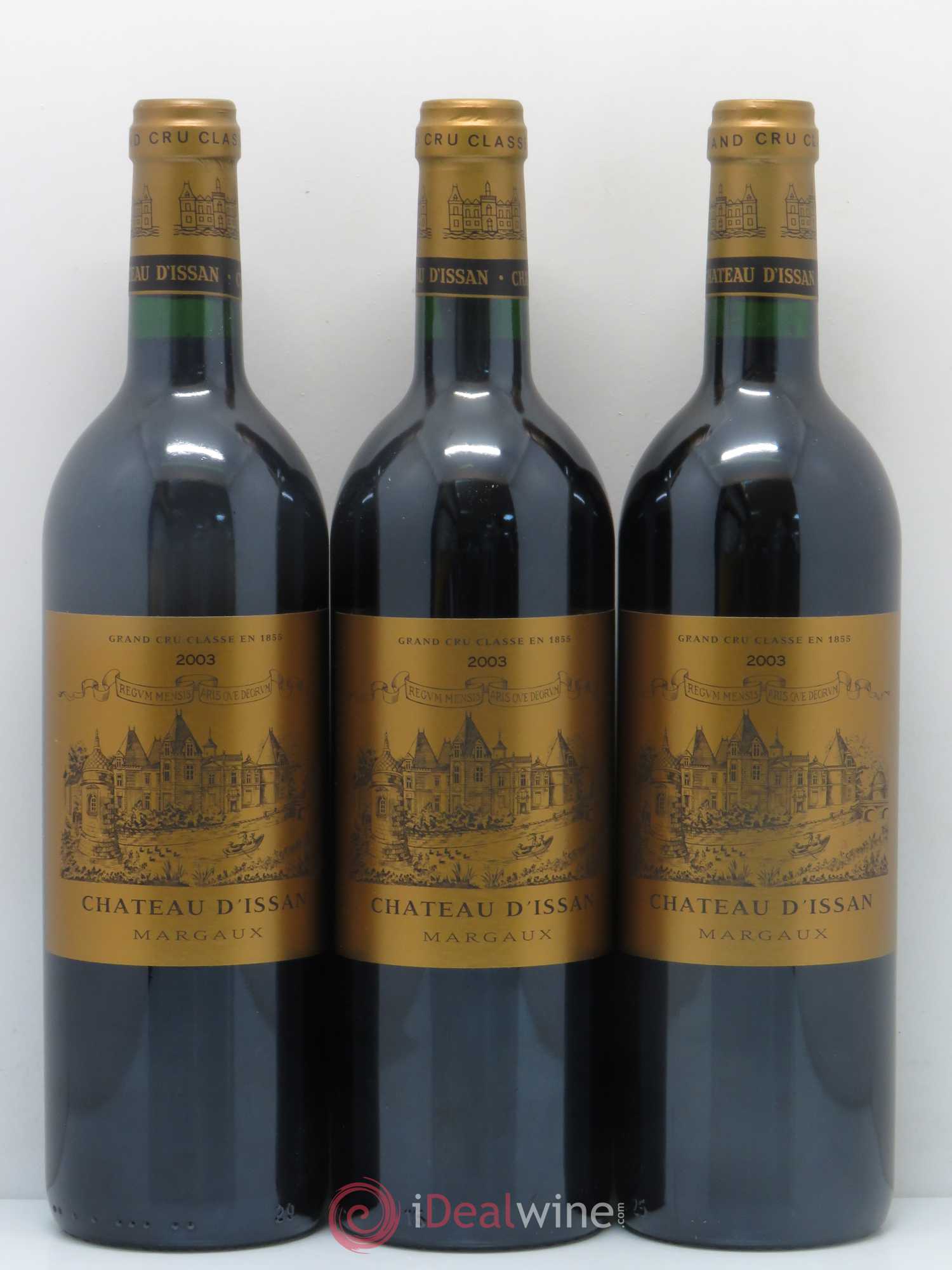 Château d'Issan 3ème Grand Cru Classé 2003 - Lot de 12 bouteilles - 1