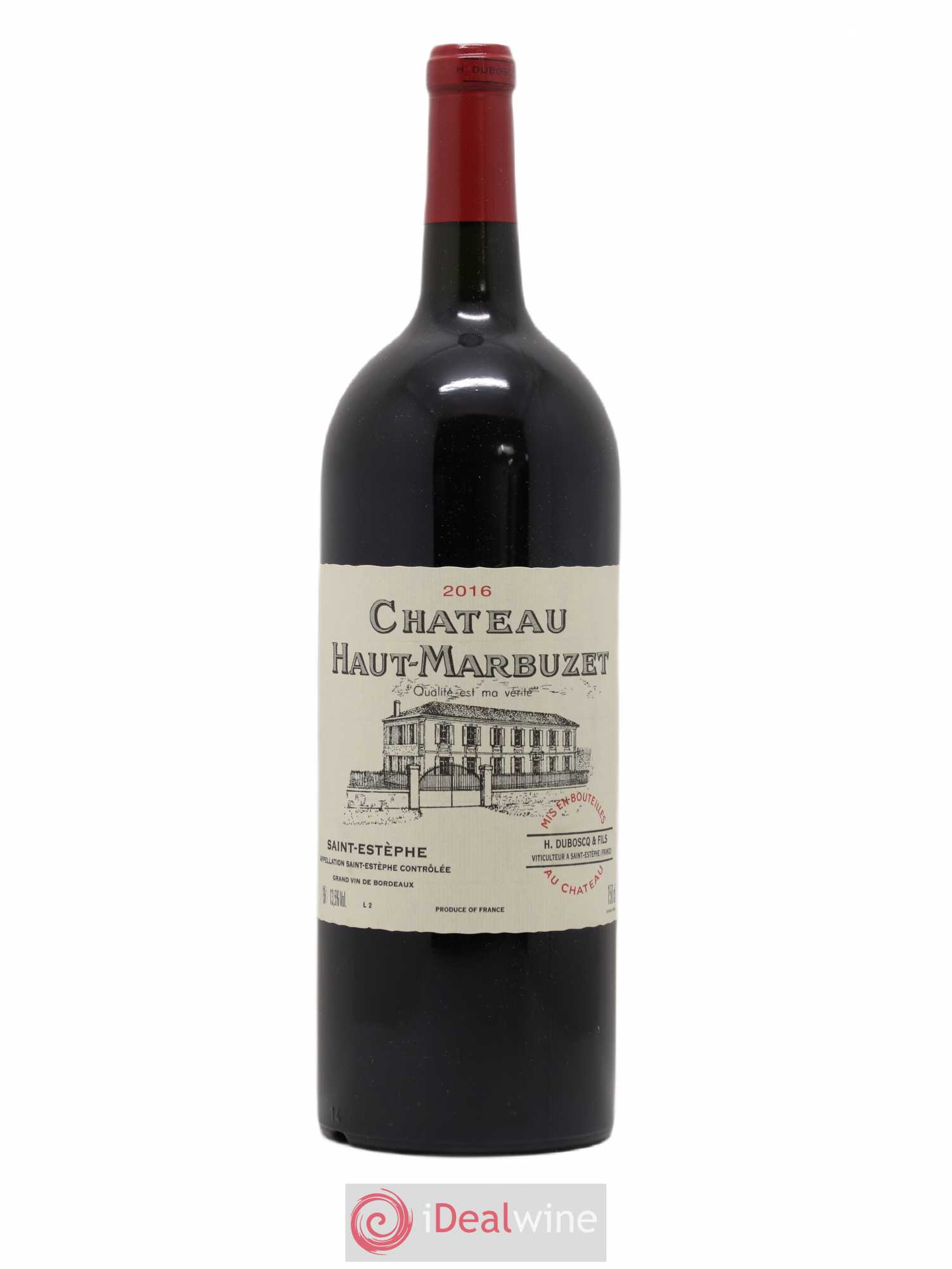 Château Haut Marbuzet 2016 - Lot de 1 magnum - 0