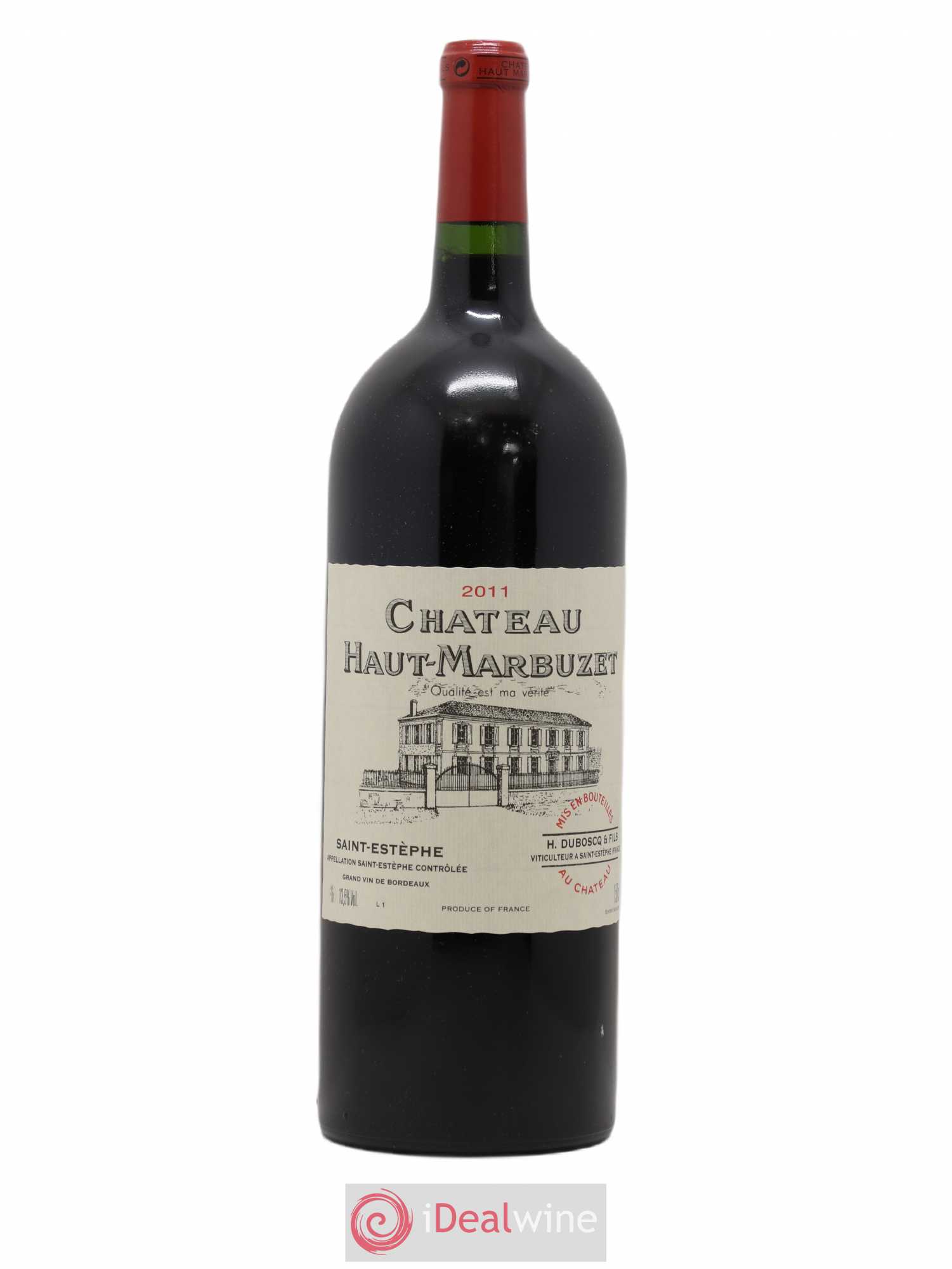 Château Haut Marbuzet 2011 - Lot de 1 magnum - 0