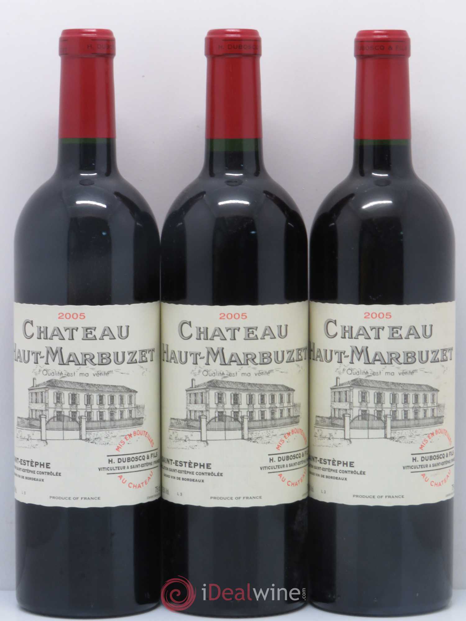 Château Haut Marbuzet 2005 - Lot de 12 bouteilles - 2