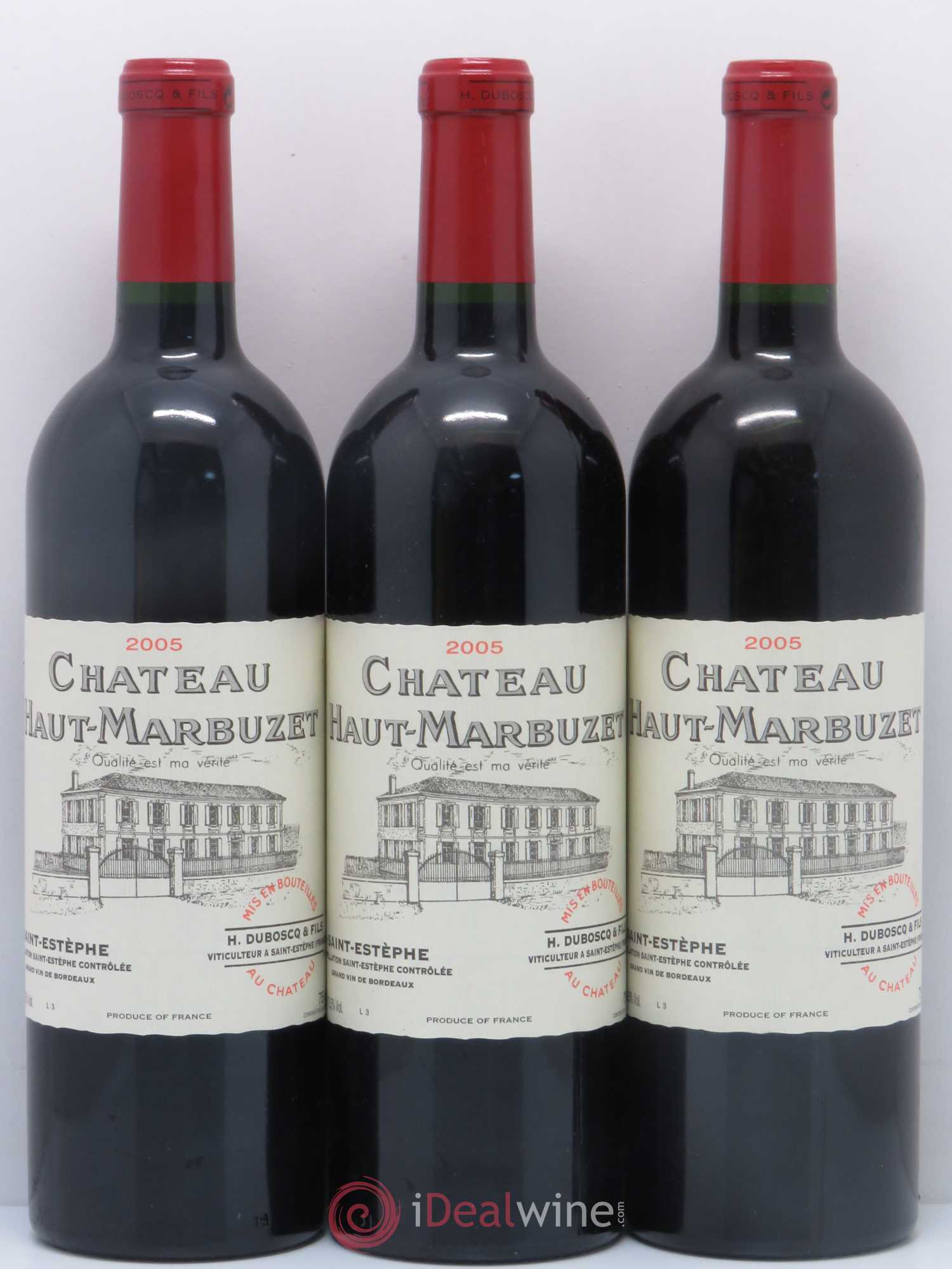Château Haut Marbuzet 2005 - Lot de 12 bouteilles - 3