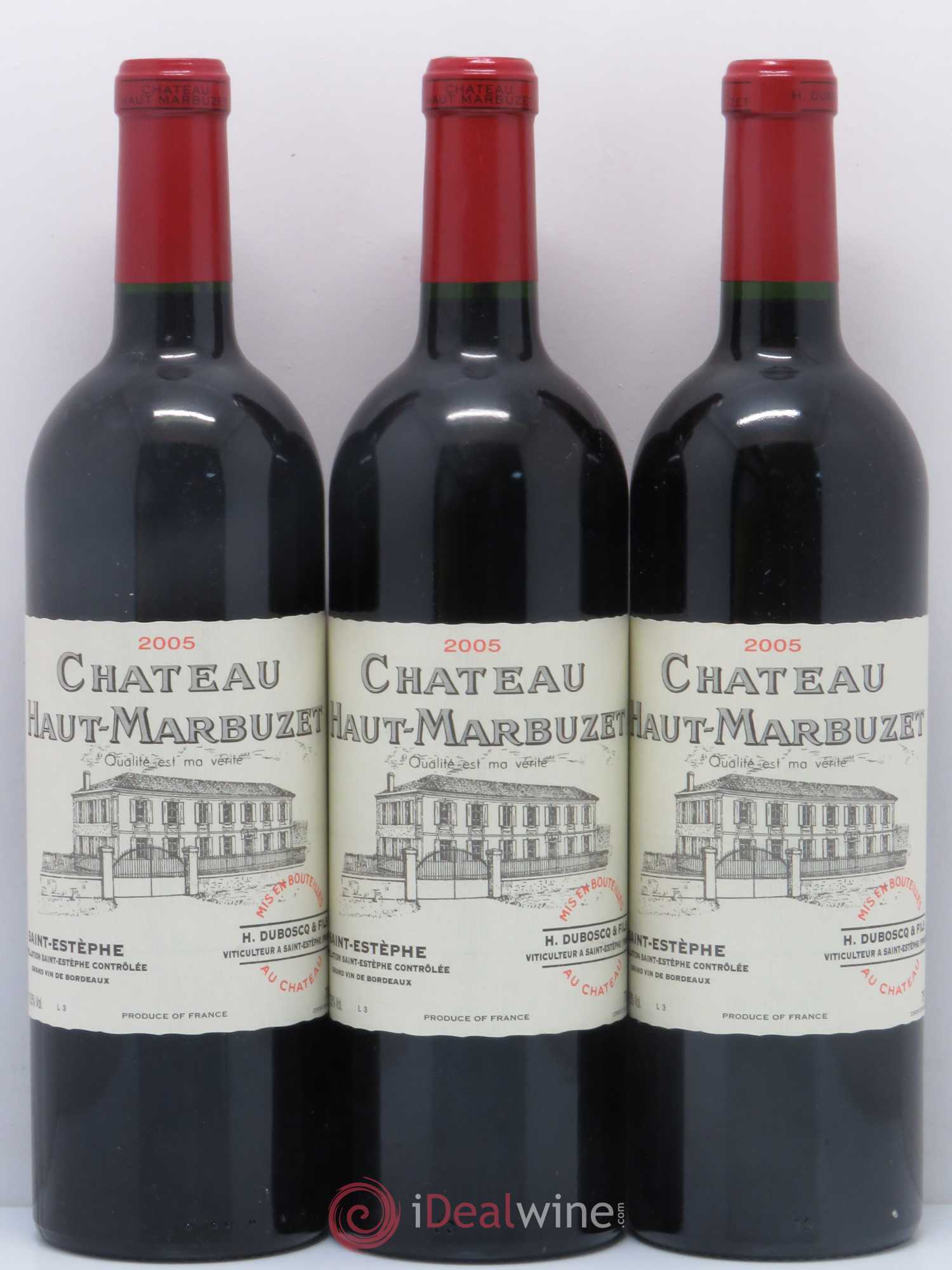 Château Haut Marbuzet 2005 - Lot de 12 bouteilles - 4