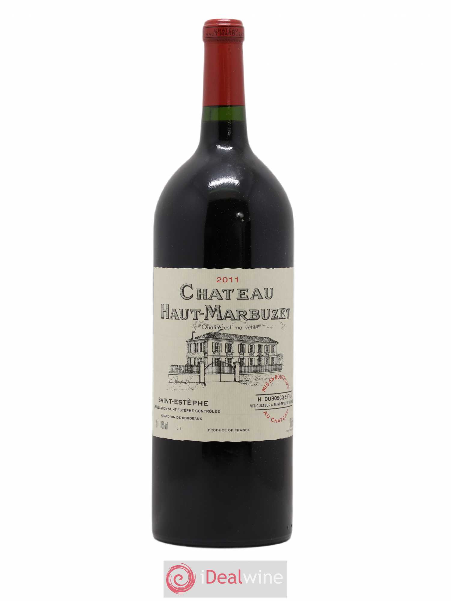 Château Haut Marbuzet 2011 - Lot de 1 magnum - 0