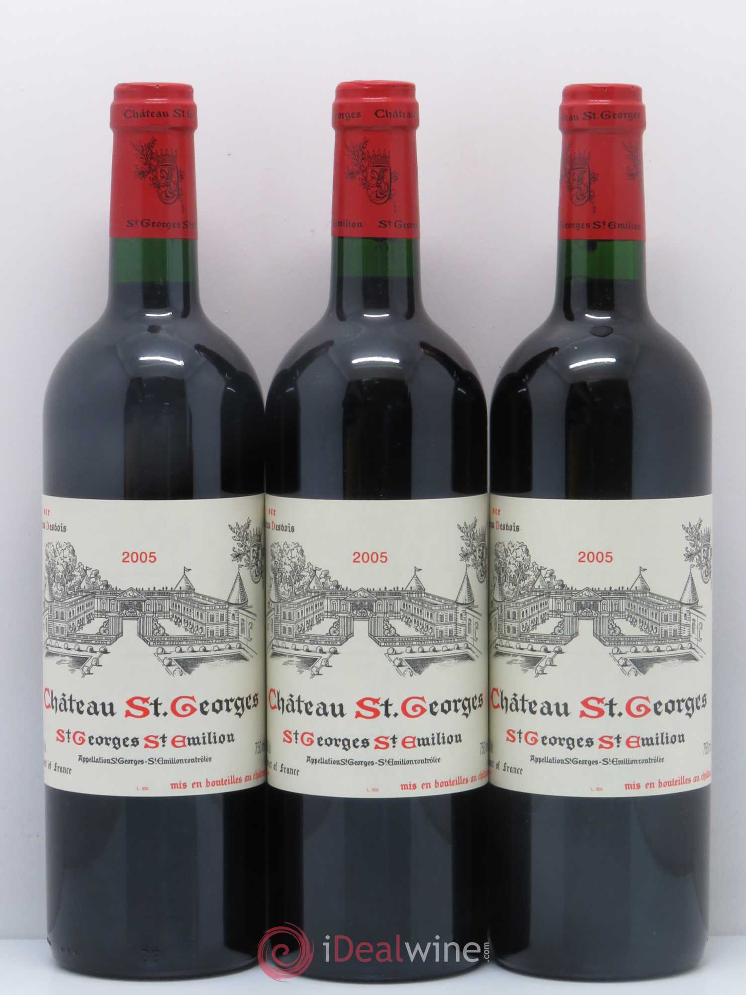 Château Saint-Georges 2005 - Lot of 12 bottles - 3