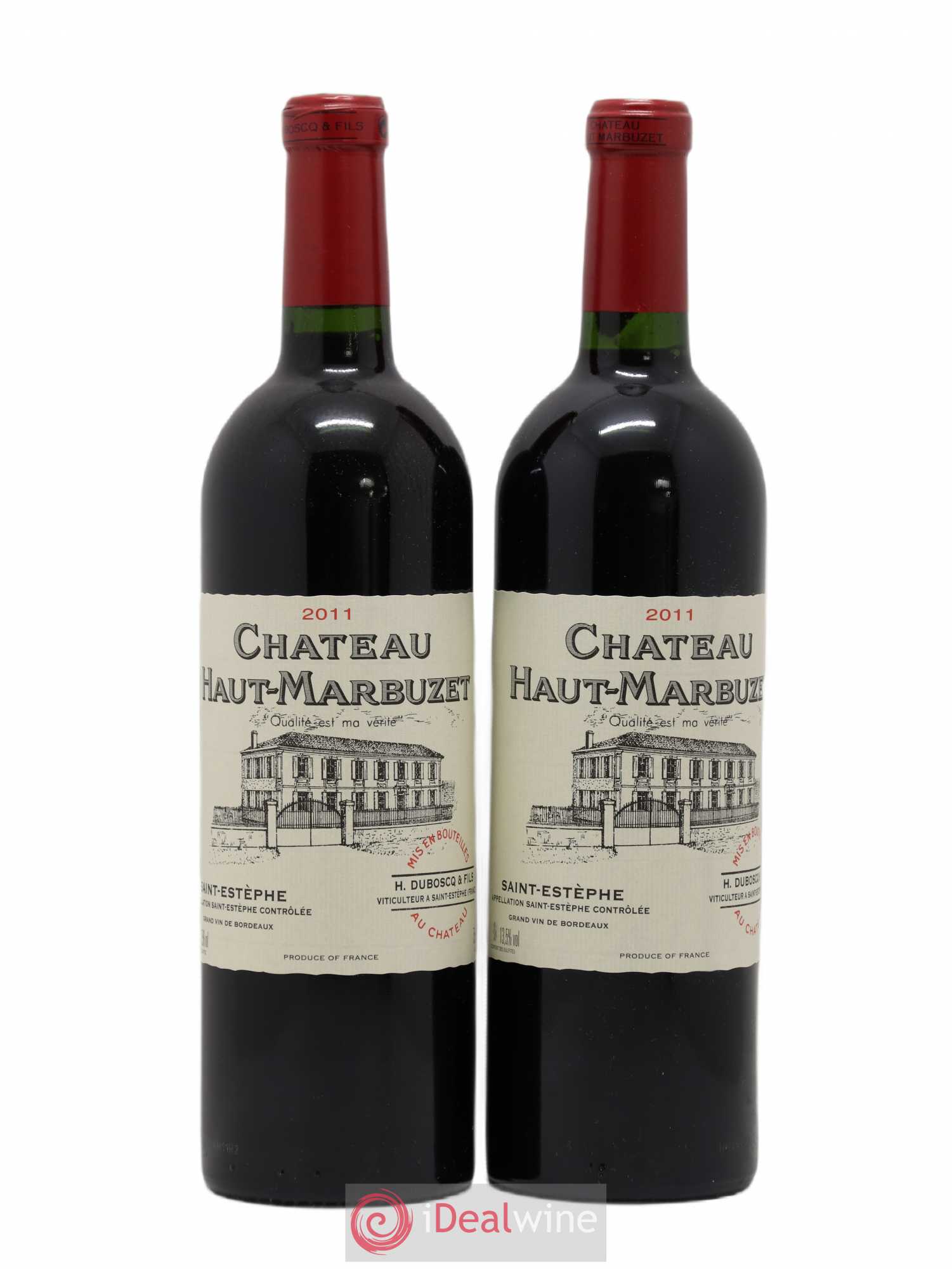Château Haut Marbuzet 2011 - Lot de 2 bouteilles - 0