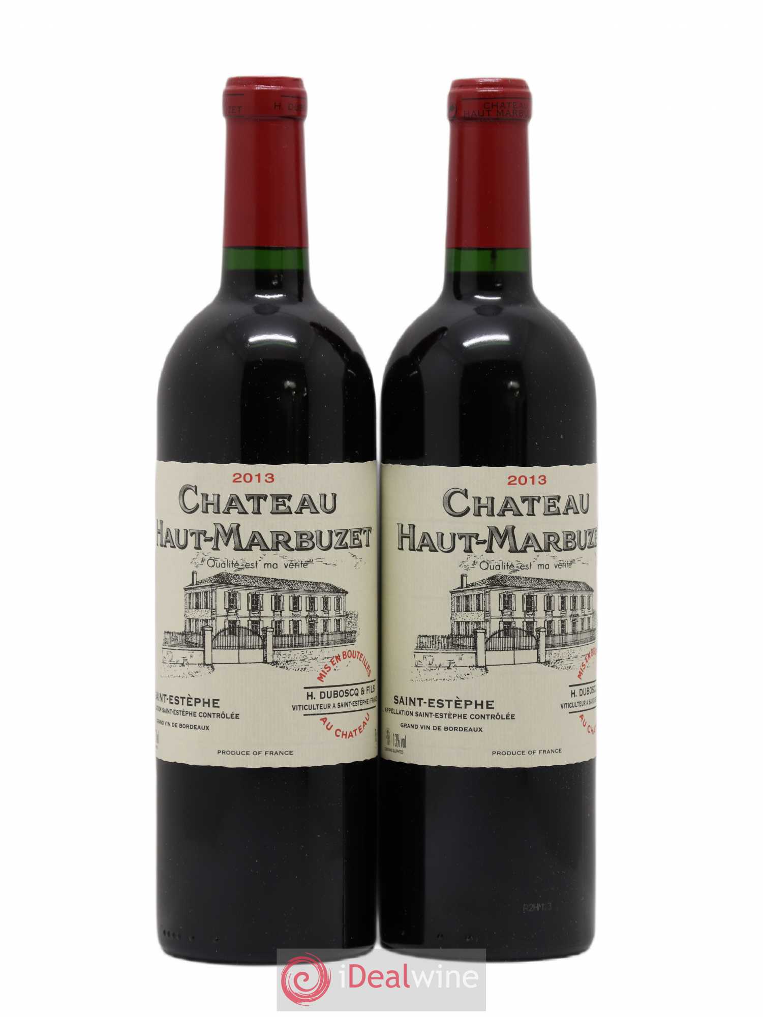 Château Haut Marbuzet 2013 - Lot de 2 bouteilles - 0