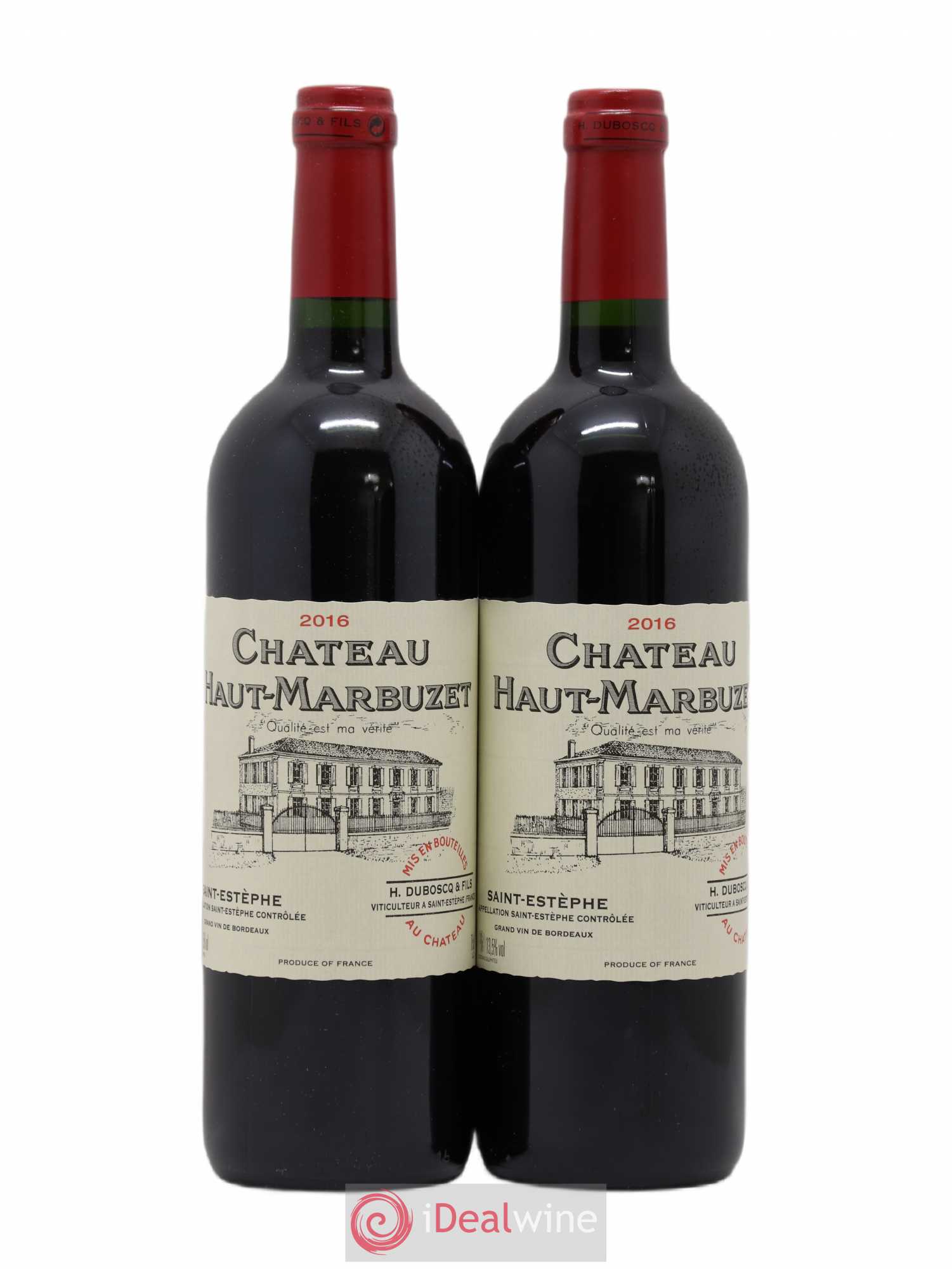 Château Haut Marbuzet 2016 - Lot de 2 bouteilles - 0