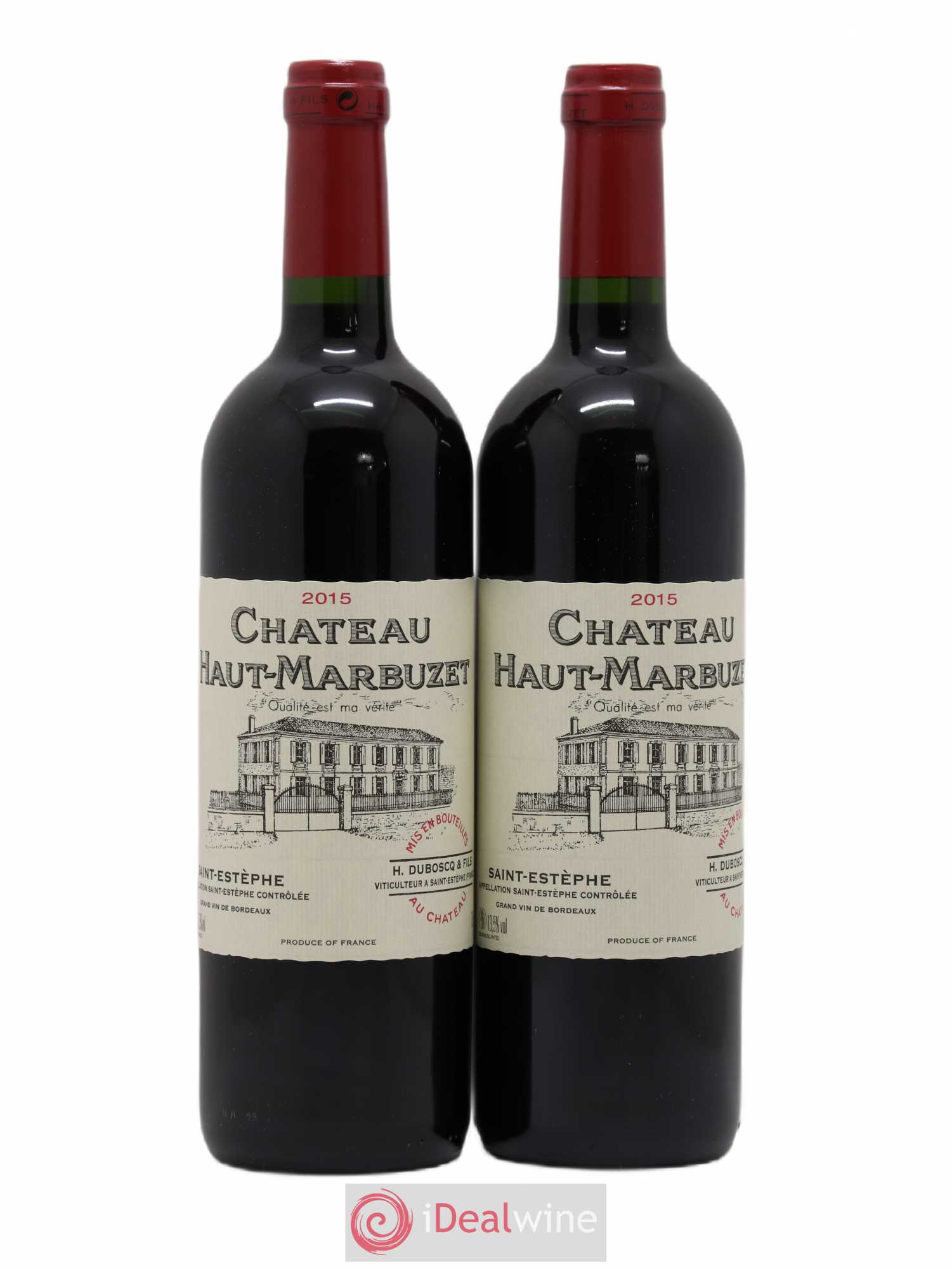Château Haut Marbuzet 2015 - Lot de 2 bouteilles - 0