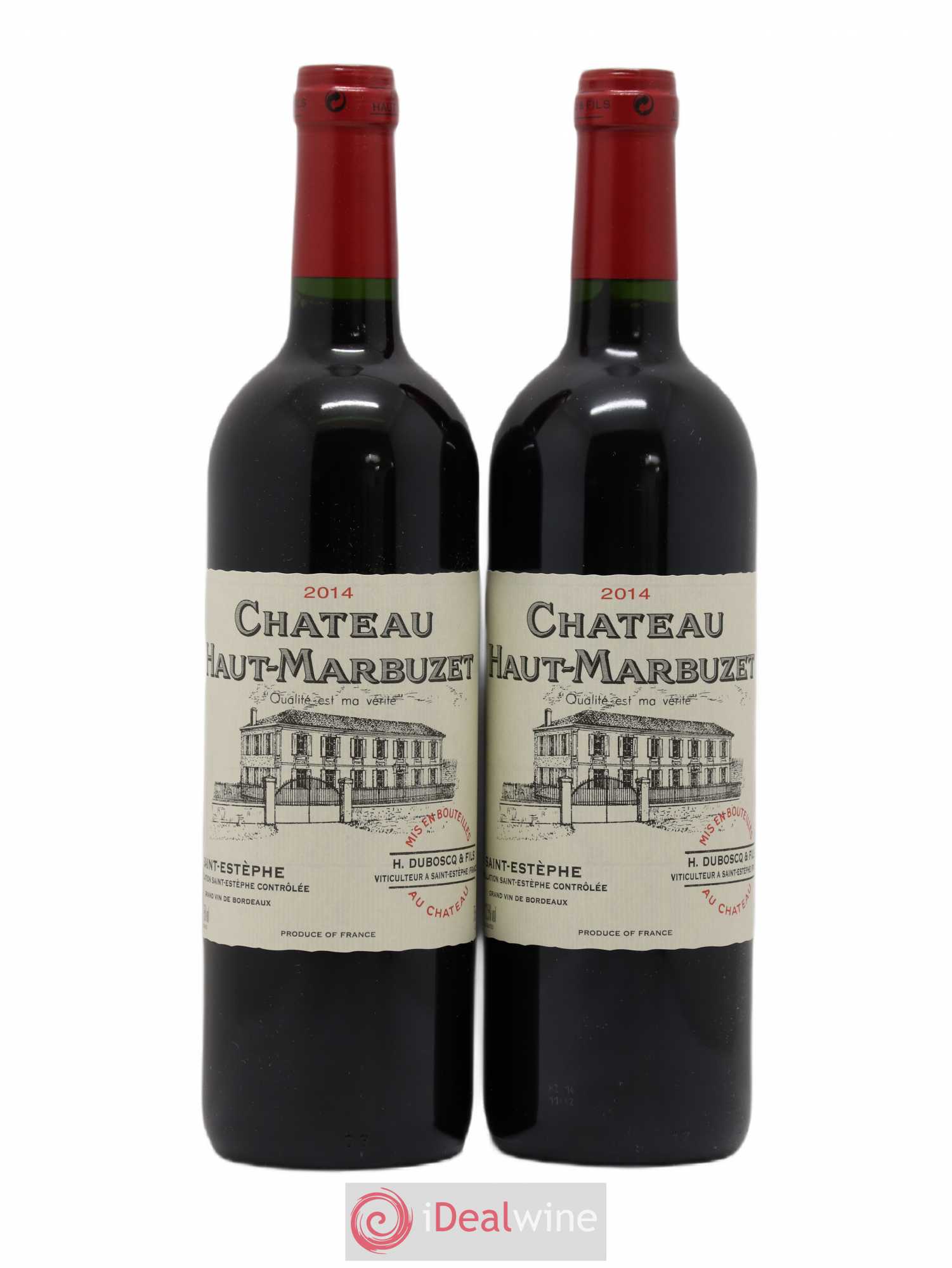 Château Haut Marbuzet 2014 - Lot de 2 bouteilles - 0