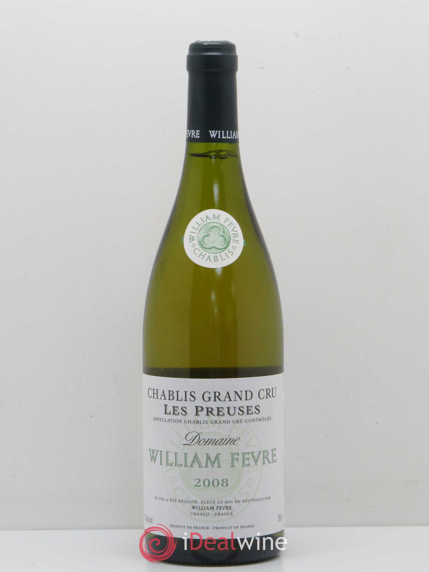 Chablis Grand Cru les Preuses William Fèvre 2008 - Lot de 1 bouteille - 0