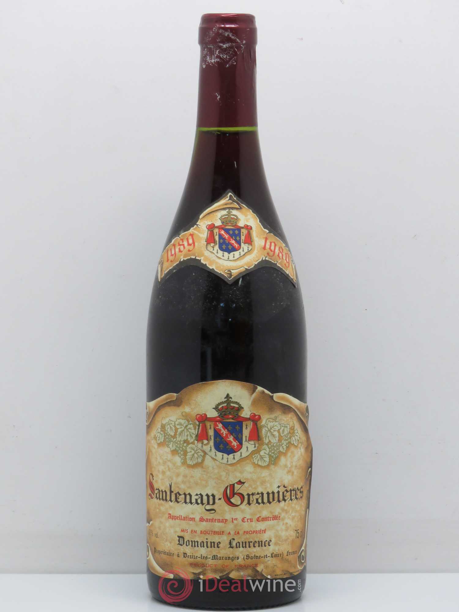 Santenay 1er Cru 1989 - Posten von 1 Flasche - 0